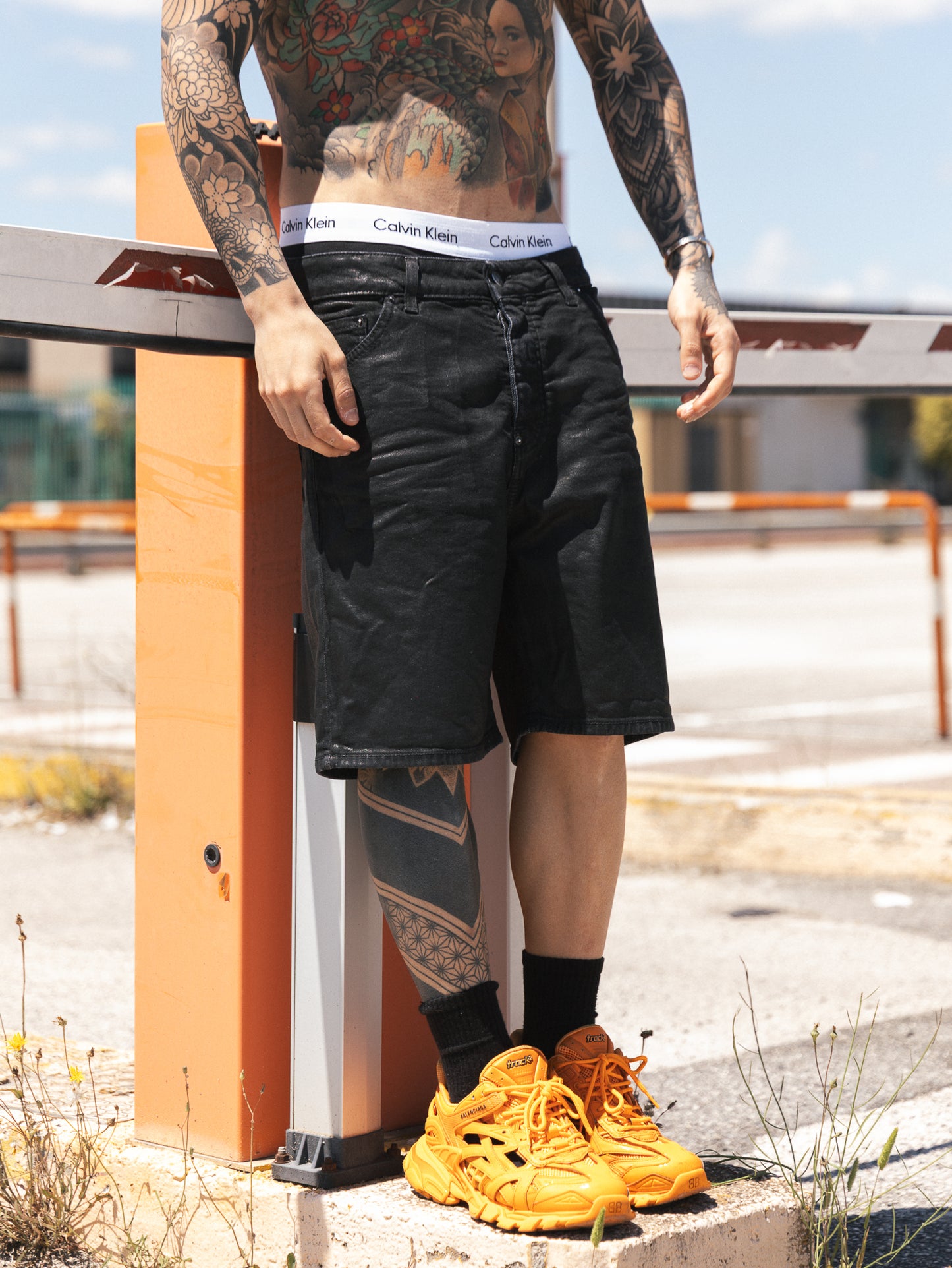 BERMUDA JEANS SOLDIER ENZOM 086N