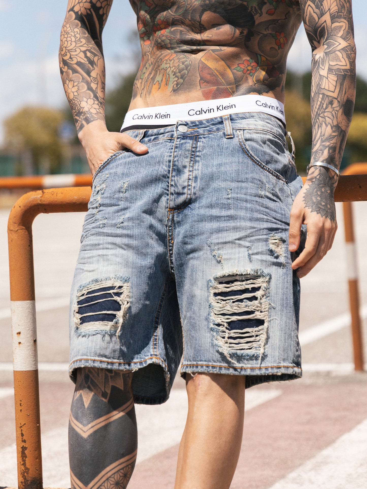 BERMUDA JEANS SOLDIER ENZOM 094B