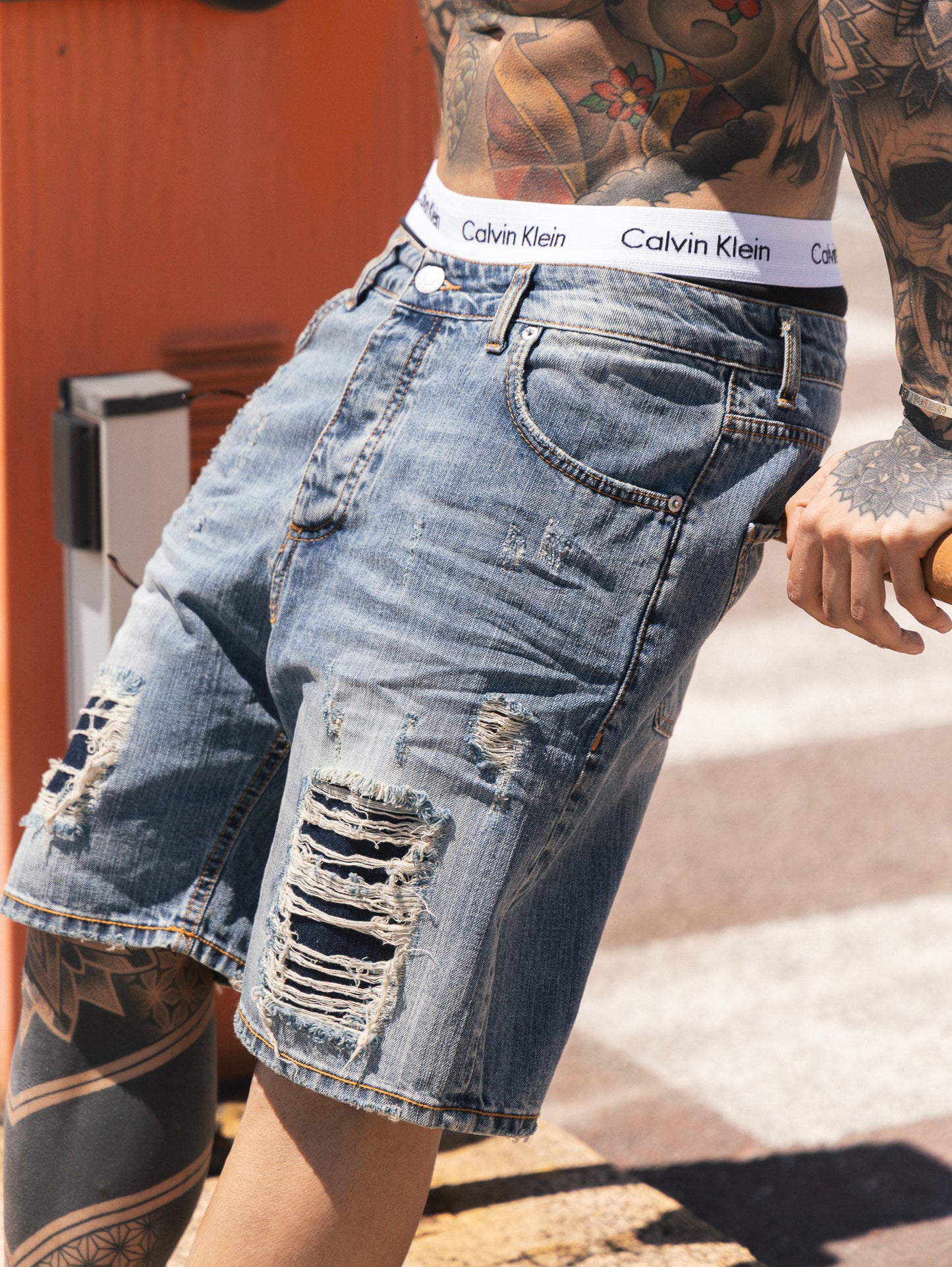 BERMUDA JEANS SOLDIER ENZOM 094B