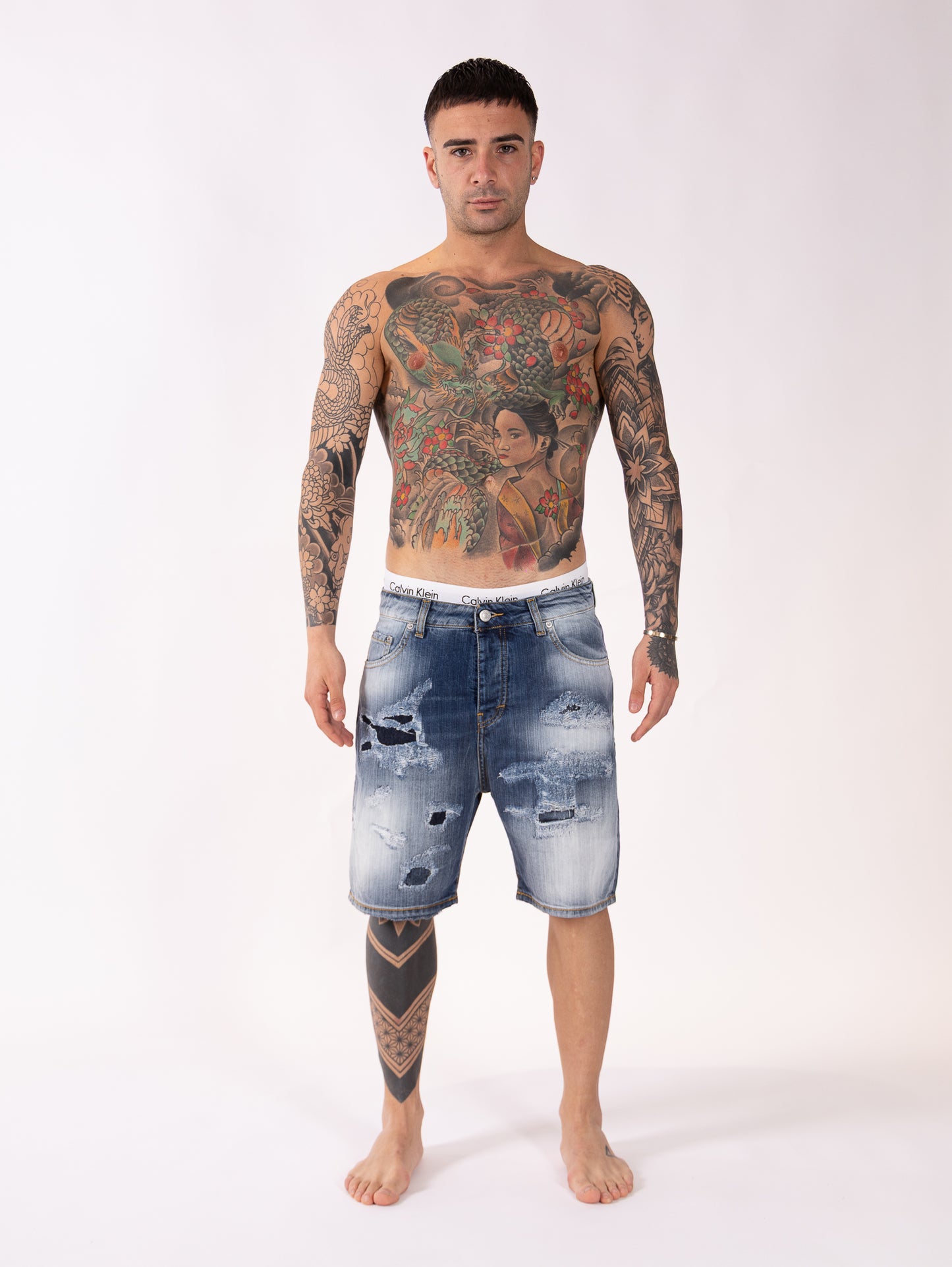 BERMUDA JEANS SOLDIER ENZOM 056B