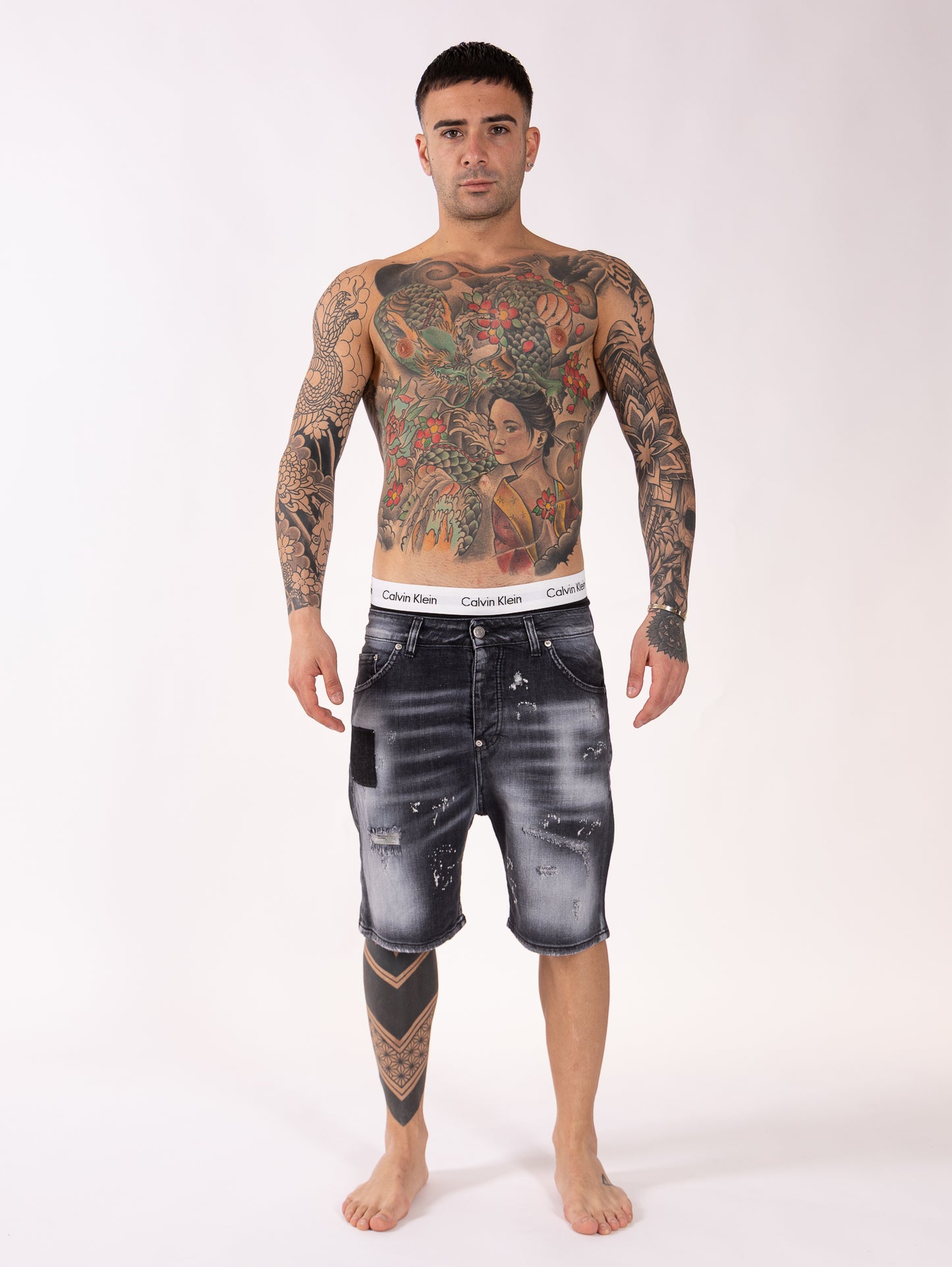 BERMUDA JEANS SOLDIER ENZOM 095N