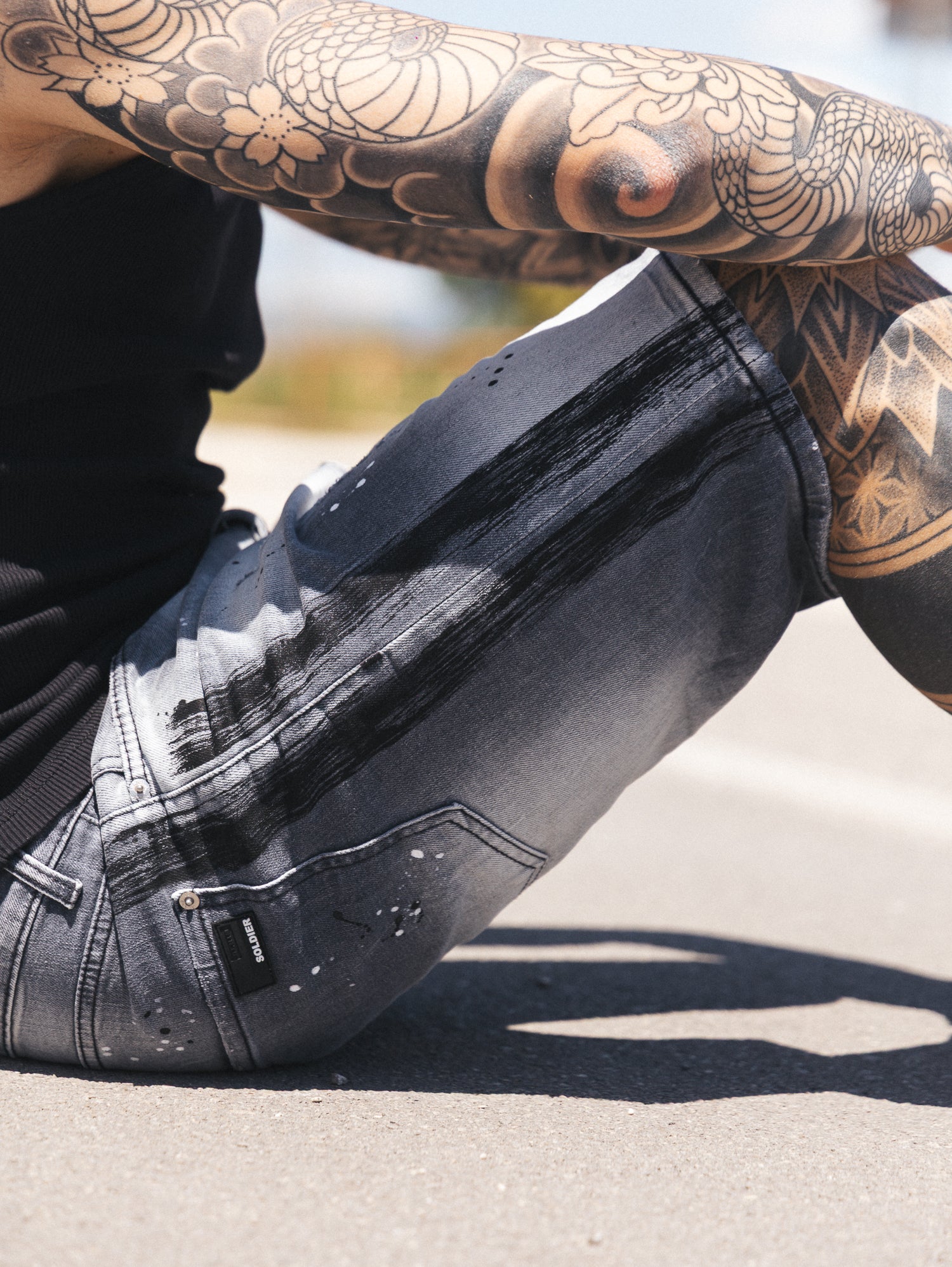 BERMUDA JEANS SOLDIER ENZOM 087N