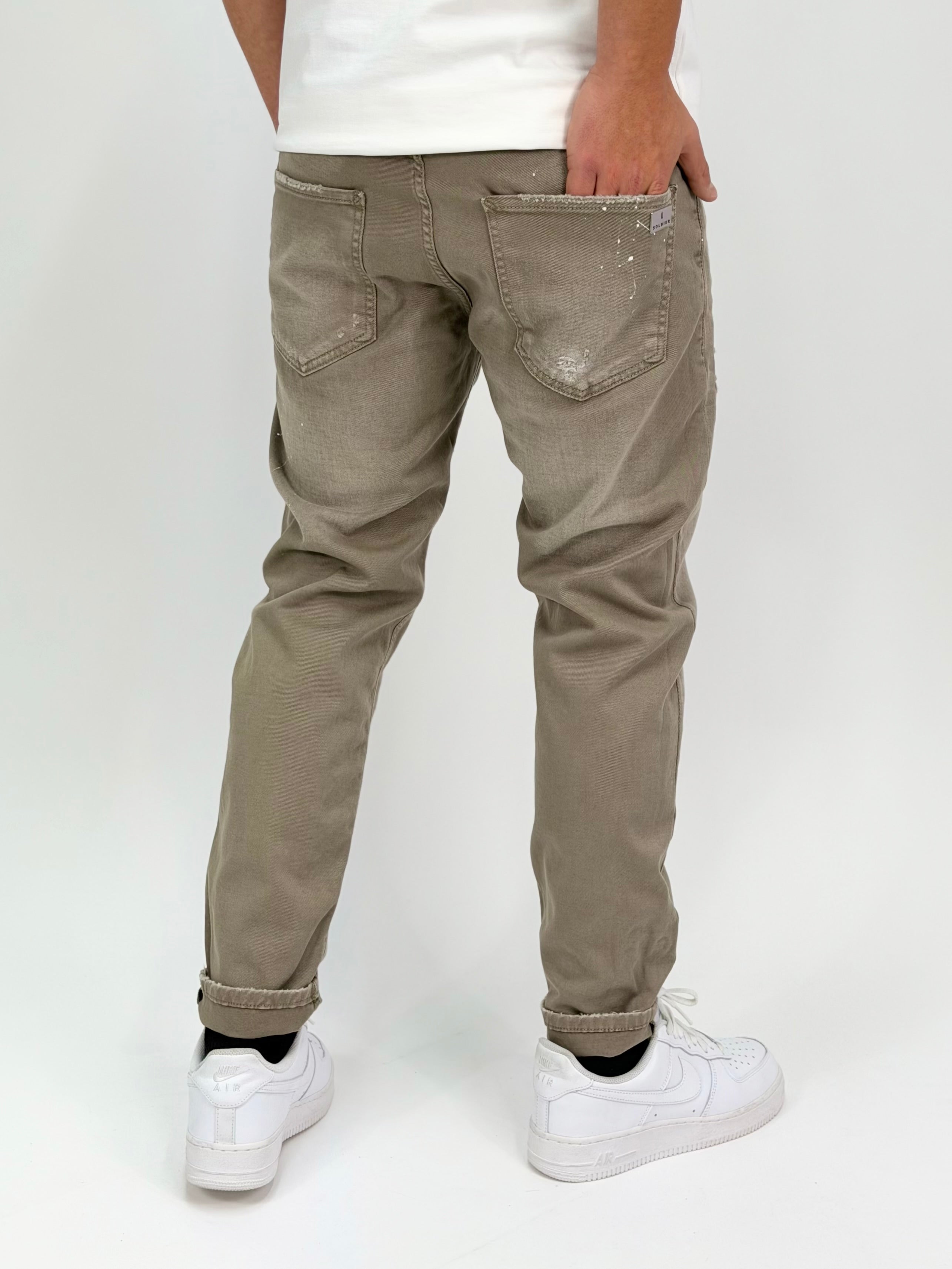 JEANS SOLDIER NEW WOLL DRILL GAE BEIGE