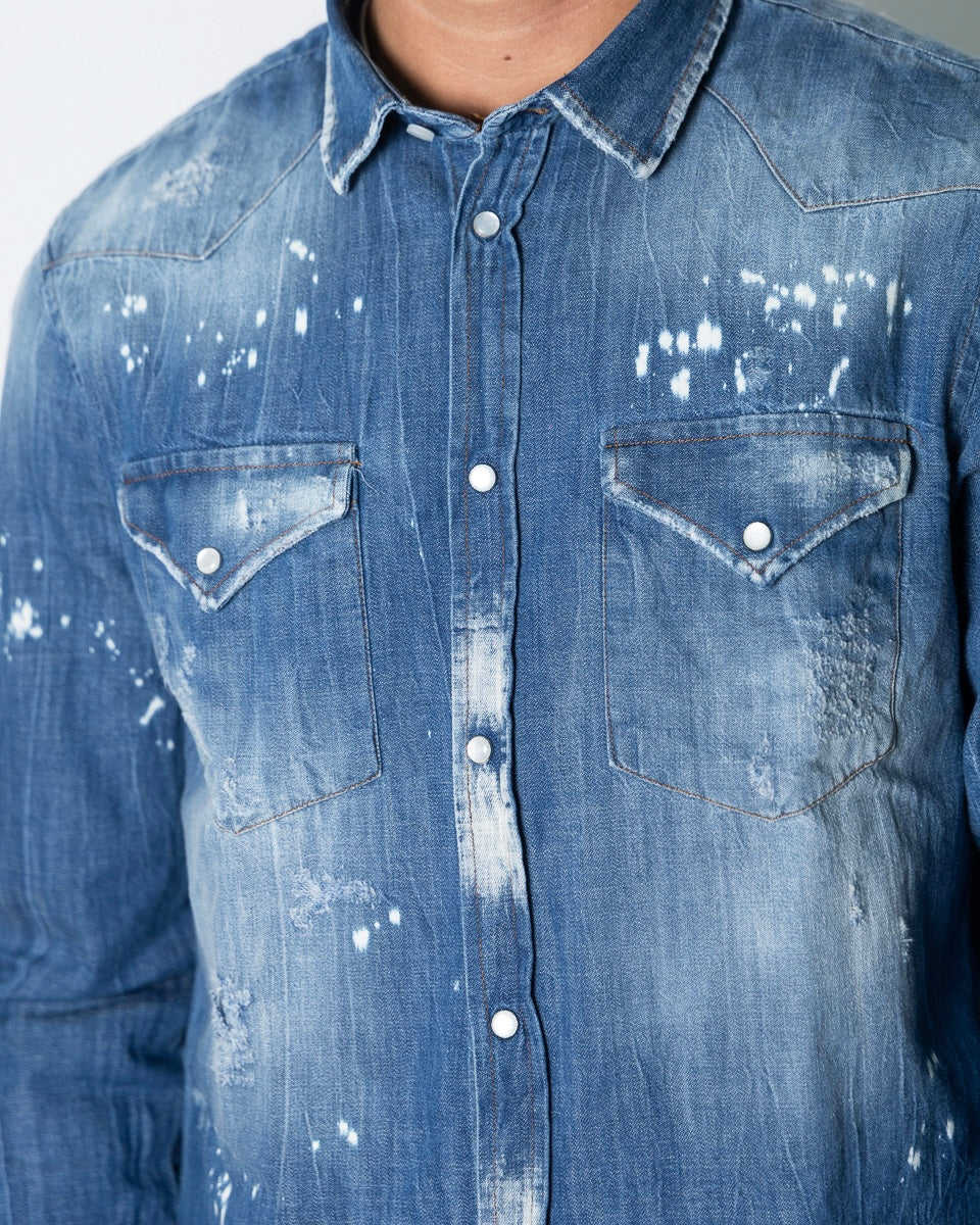 SOLDIER CAMICIA JEANS 03B