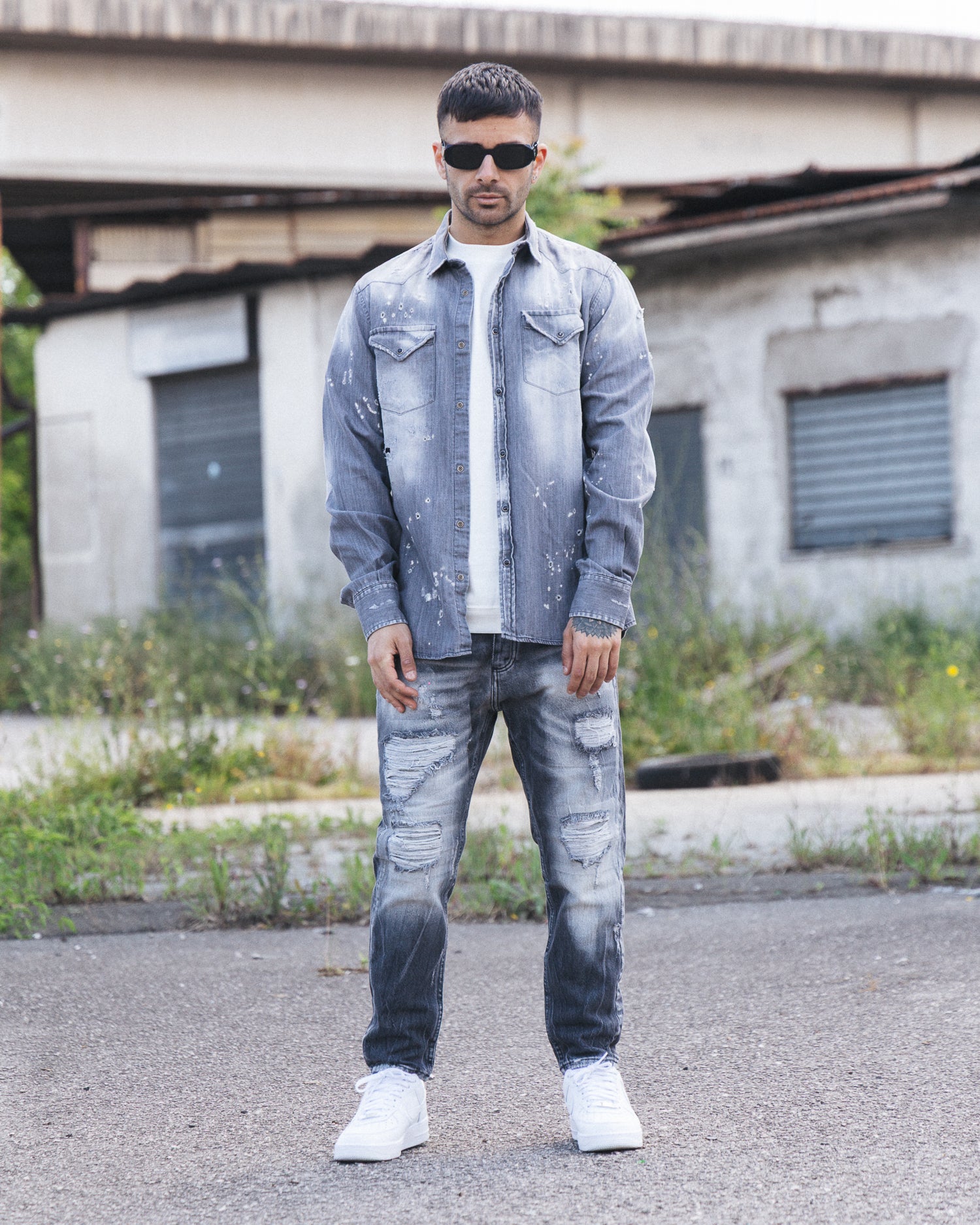 JEANS SOLDIER CROP 433N