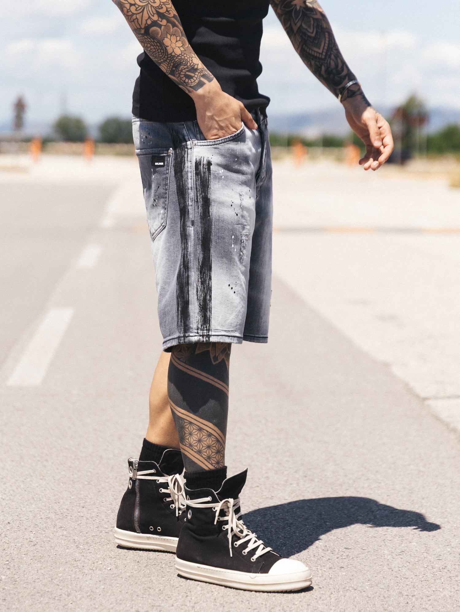 BERMUDA JEANS SOLDIER ENZOM 087N