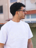T-SHIRT SOLDIER LUREX BIANCA