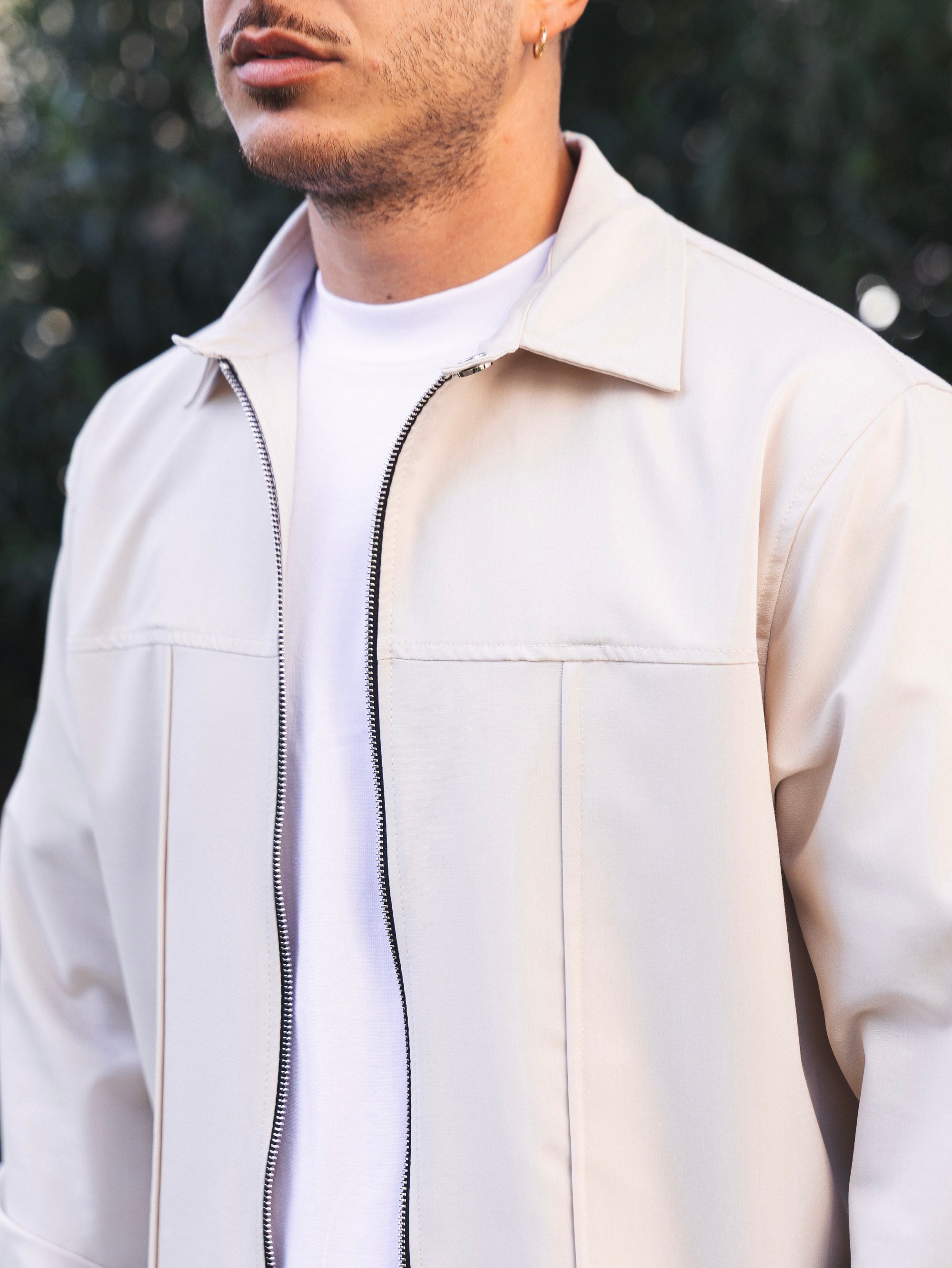 COORDINATO SOLDIER NEW ZIP BEIGE