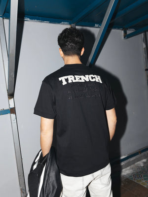 T-SHIRT SOLDIER TRENCH NERA