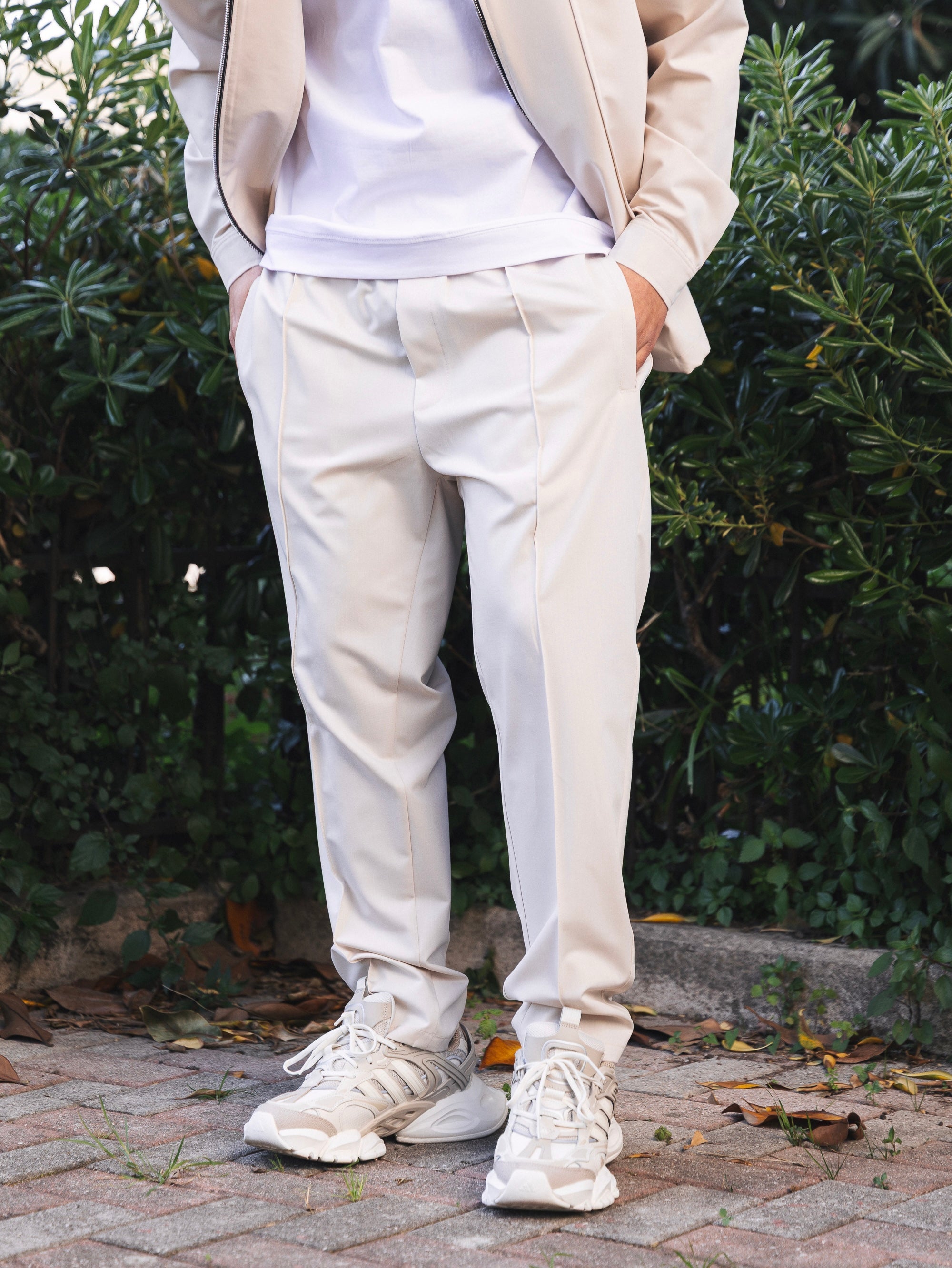 COORDINATO SOLDIER NEW ZIP BEIGE