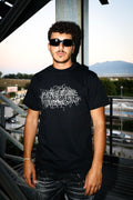 T-SHIRT SOLDIER ZIG ZAG NERA