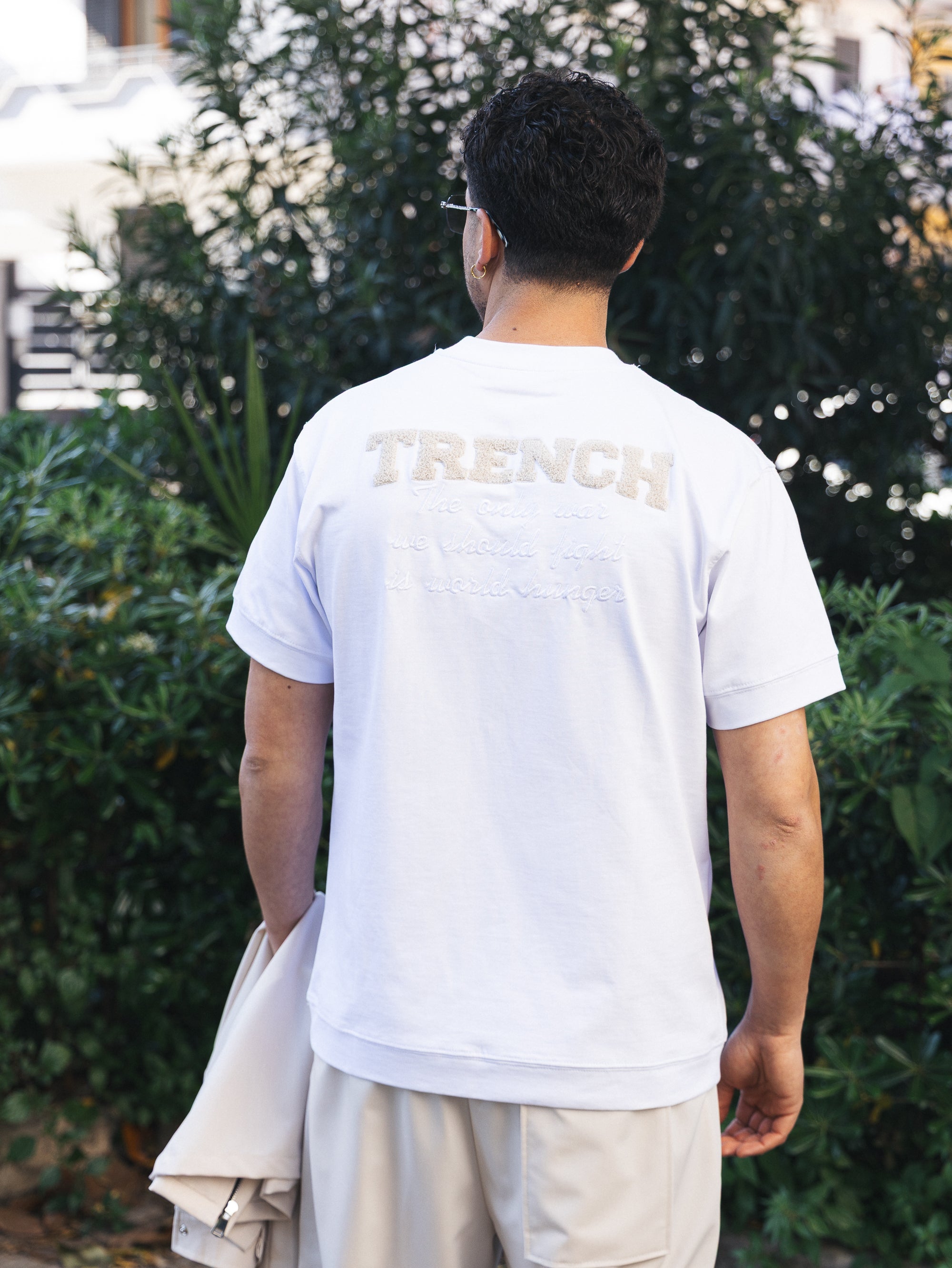 T-SHIRT SOLDIER TRENCH BIANCA