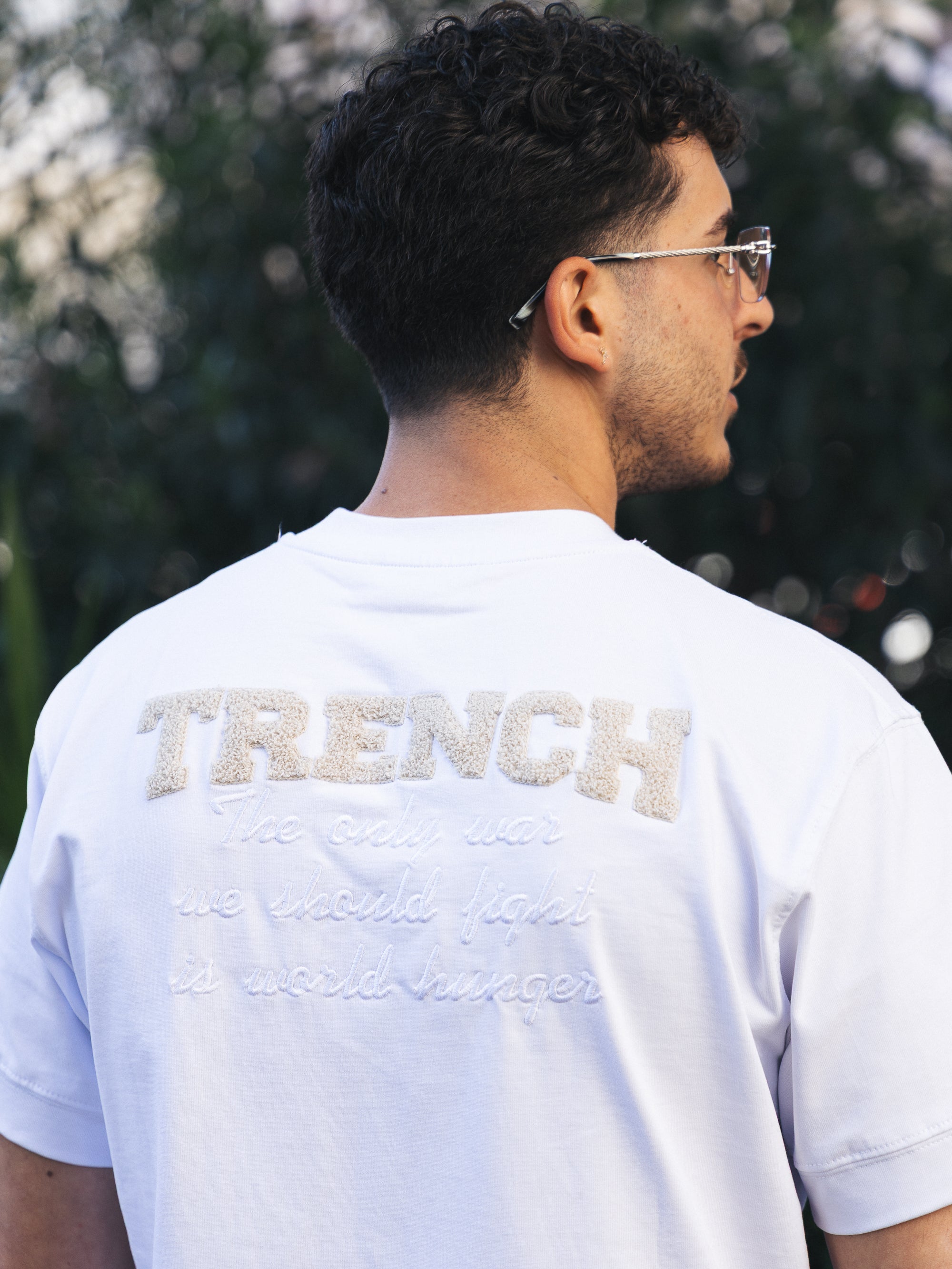 T-SHIRT SOLDIER TRENCH BIANCA