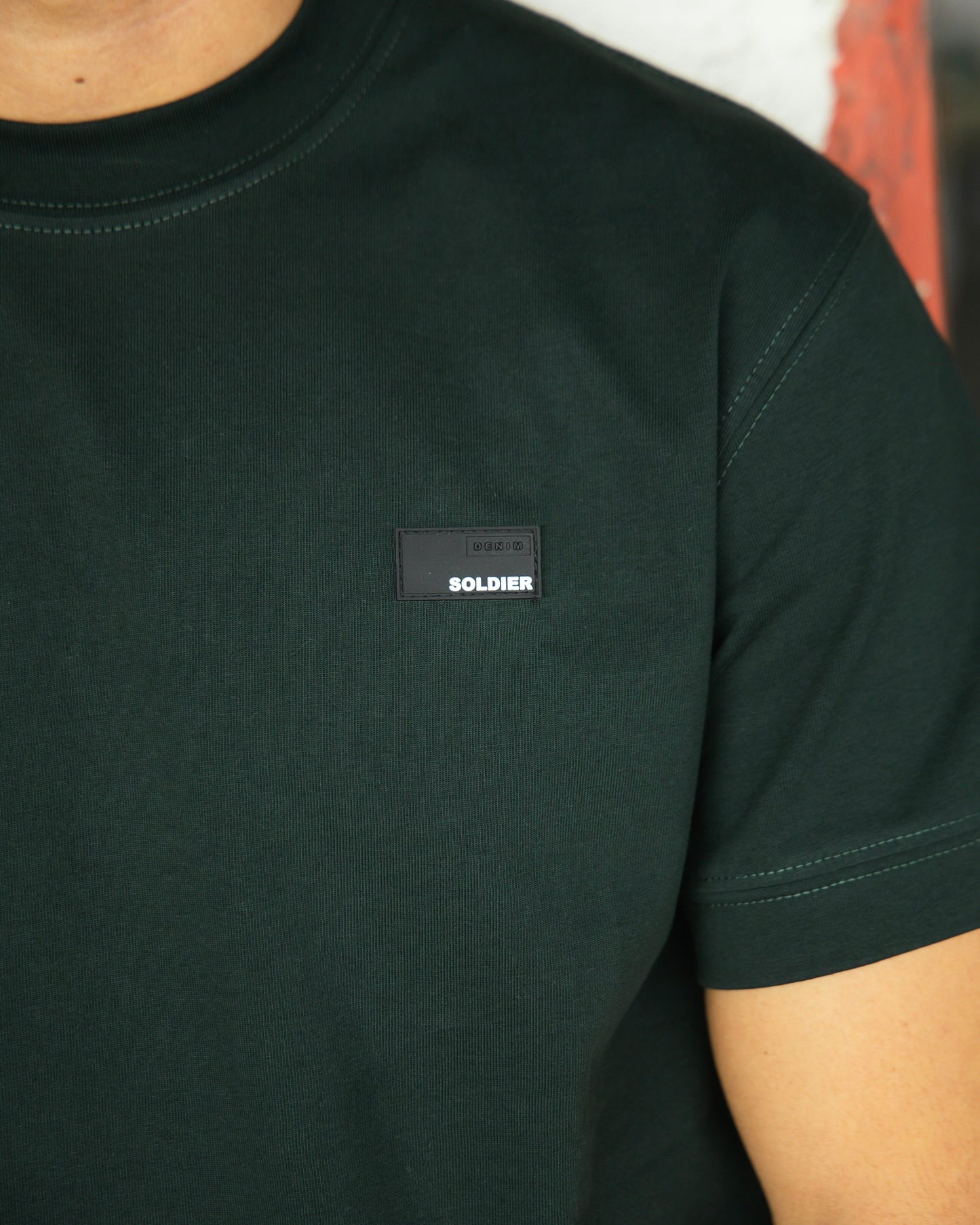 SOLDIER T-SHIRT PATCH N.VERDE