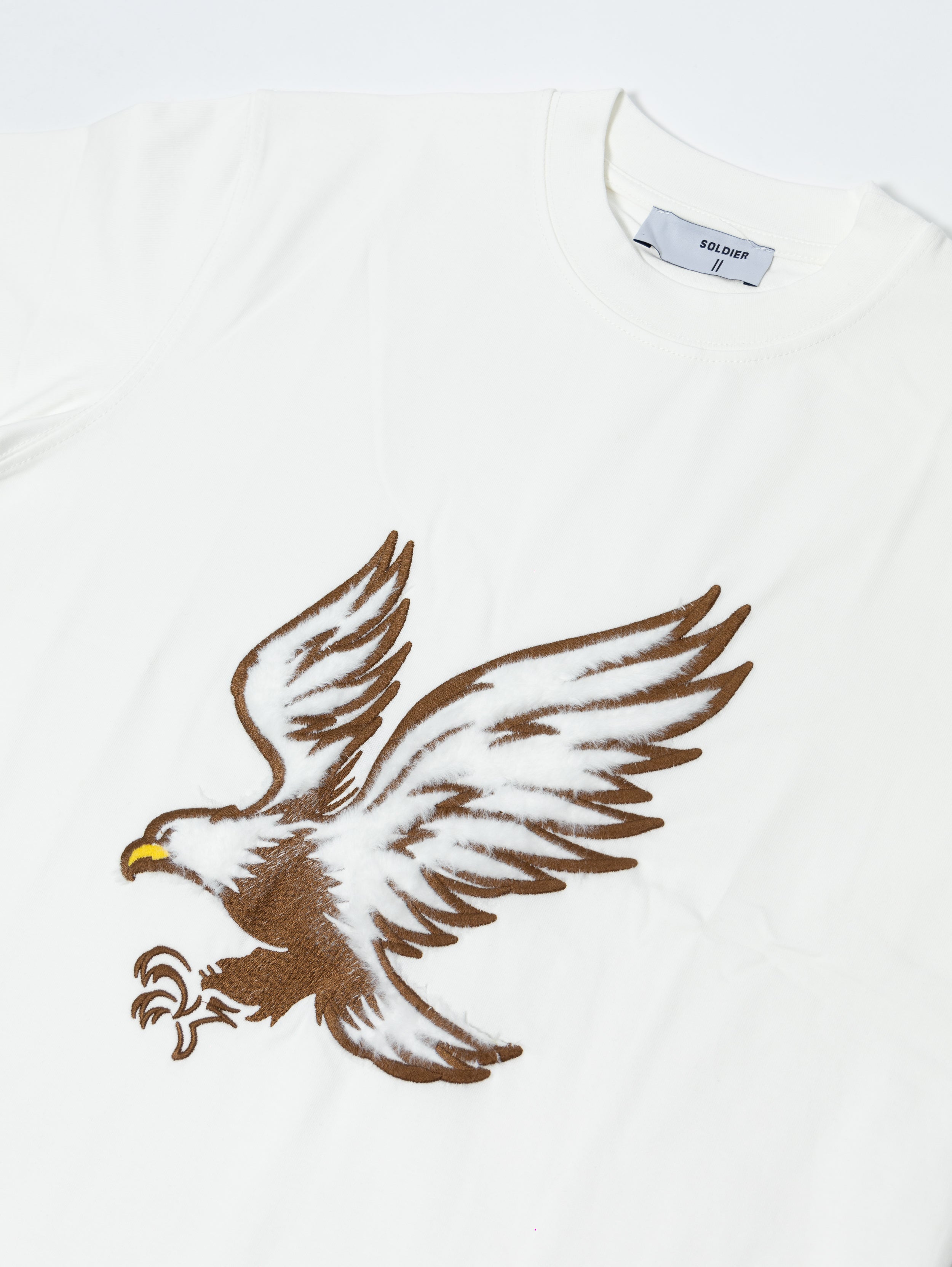 SOLDIER T-SHIRT AQUILA BIANCA