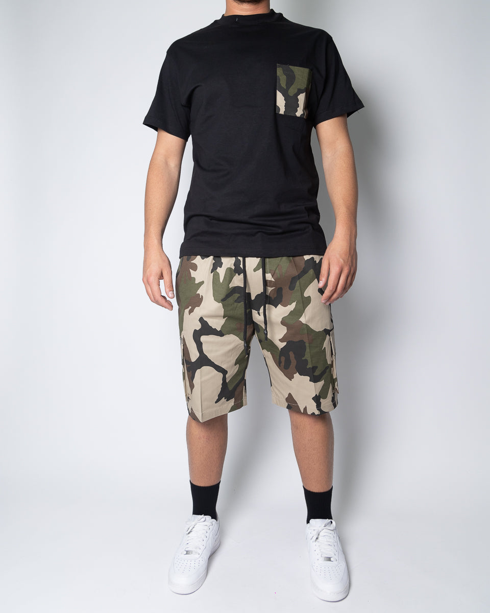 SOLDIER T-SHIRT TASCHINO MIMETICO