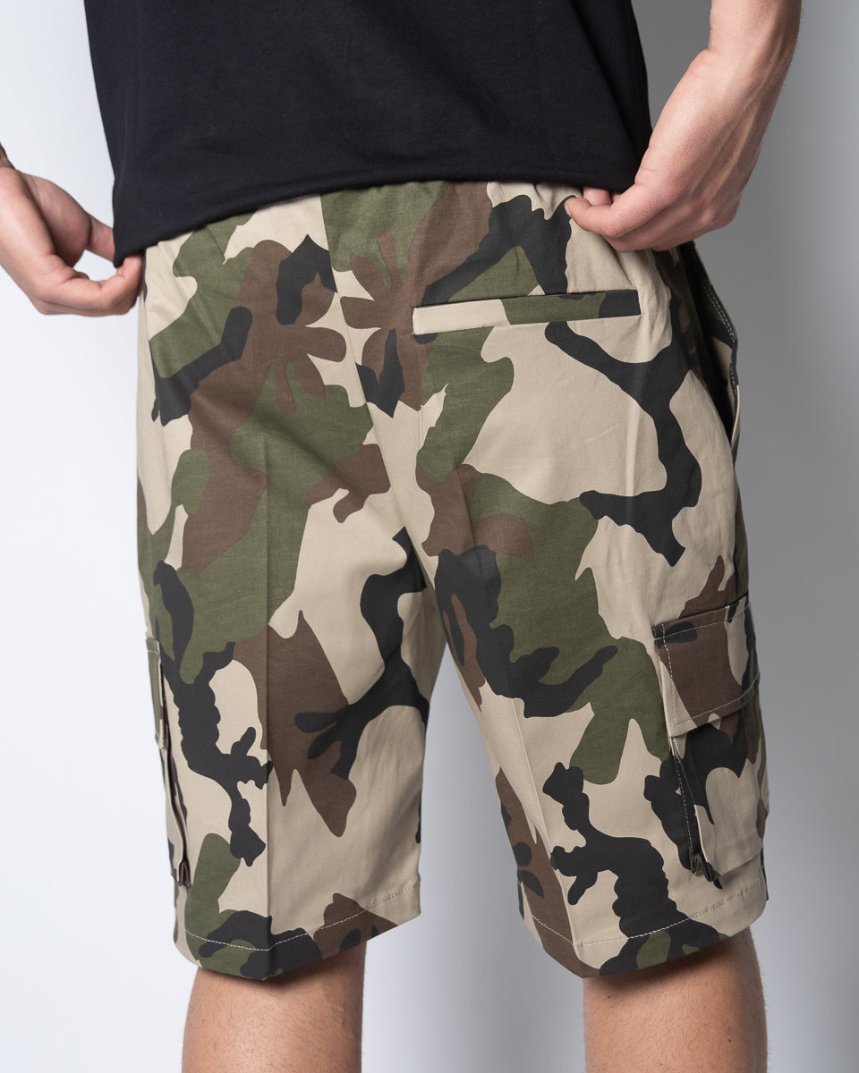 BERMUDA SOLDIER TASCONE MIMETICO