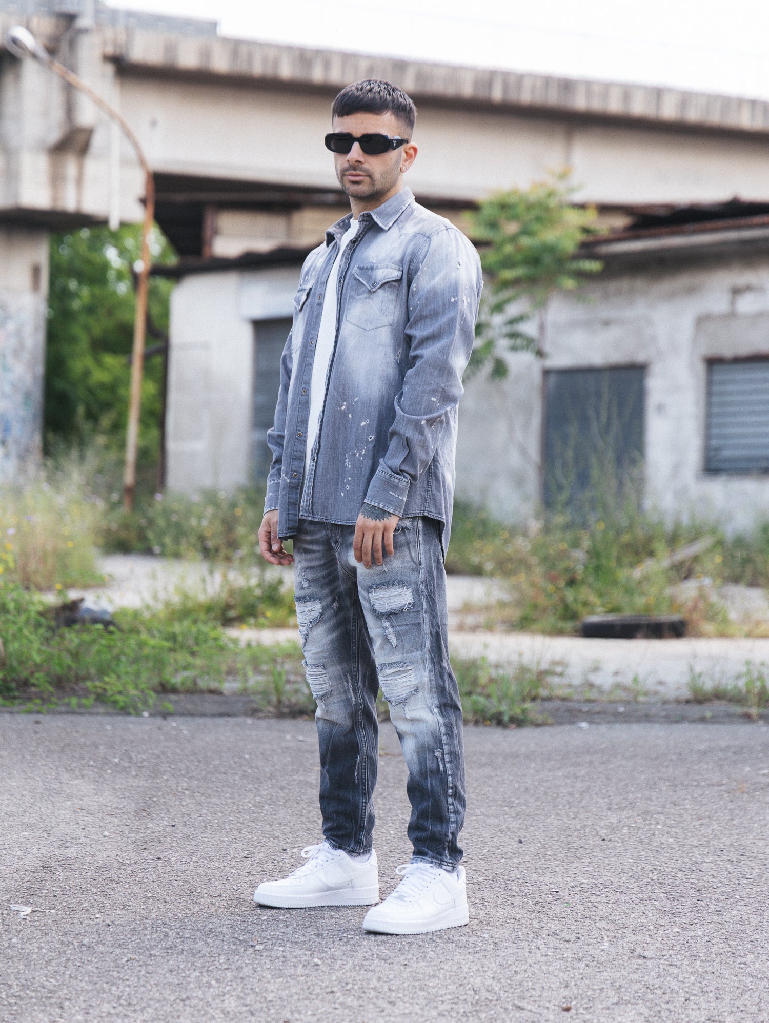 JEANS SOLDIER CROP 433N