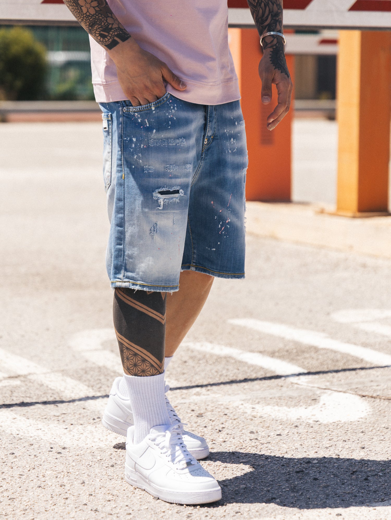 BERMUDA JEANS SOLDIER ENZOM 01B