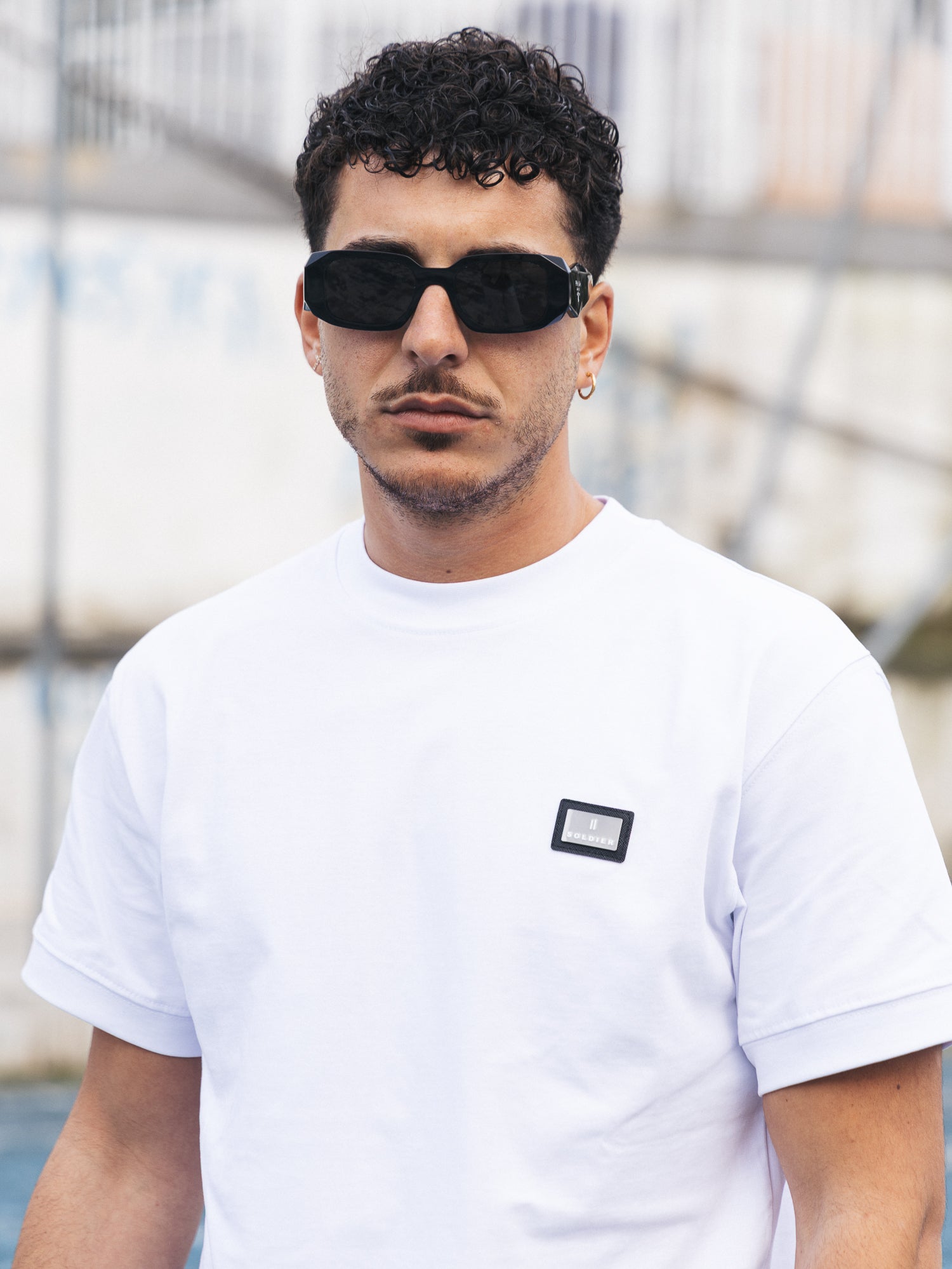 T-SHIRT SOLDIER PATCH NEW BIANCA