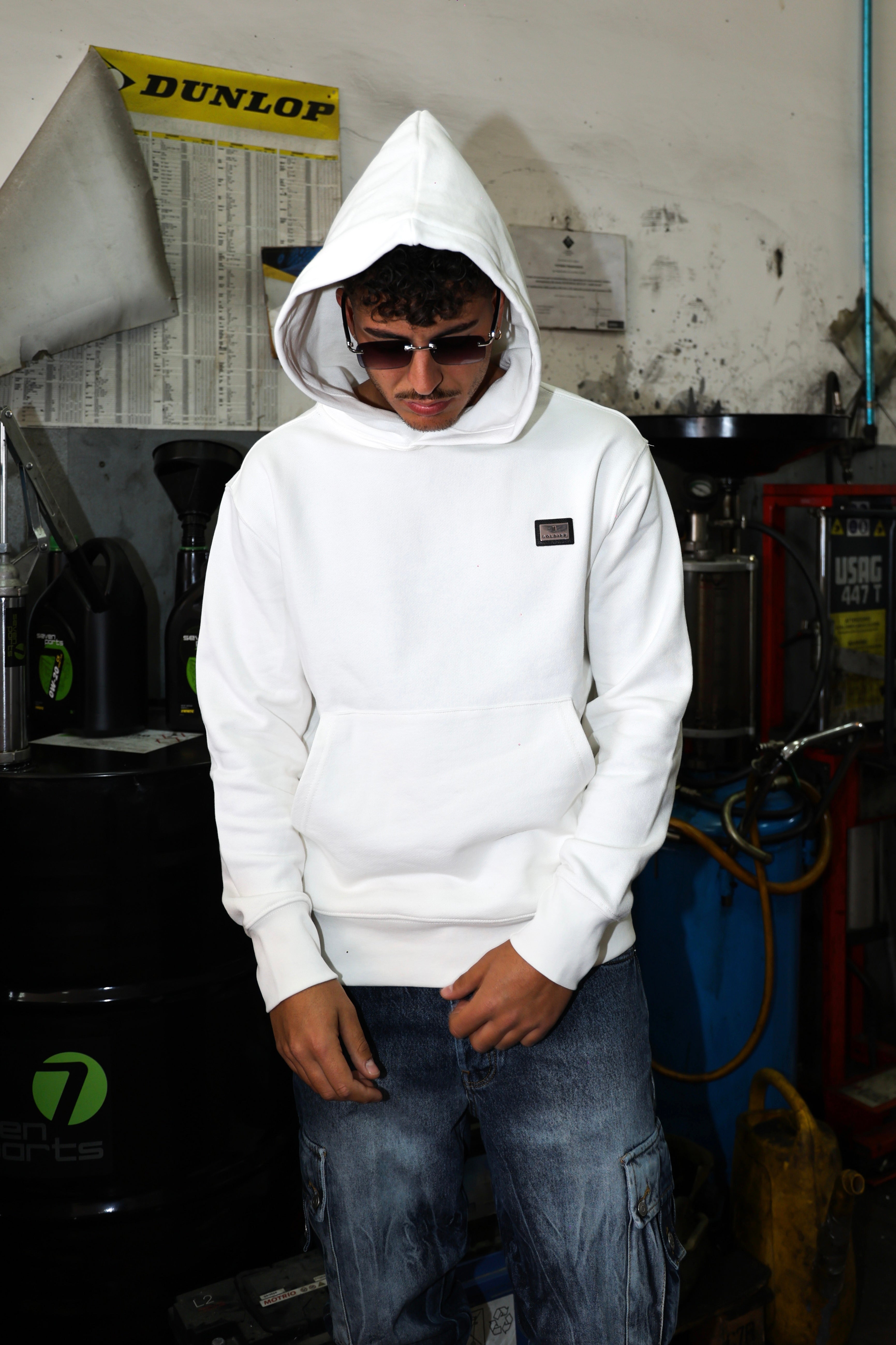 FELPA SOLDIER CAPP. PRIME BIANCA