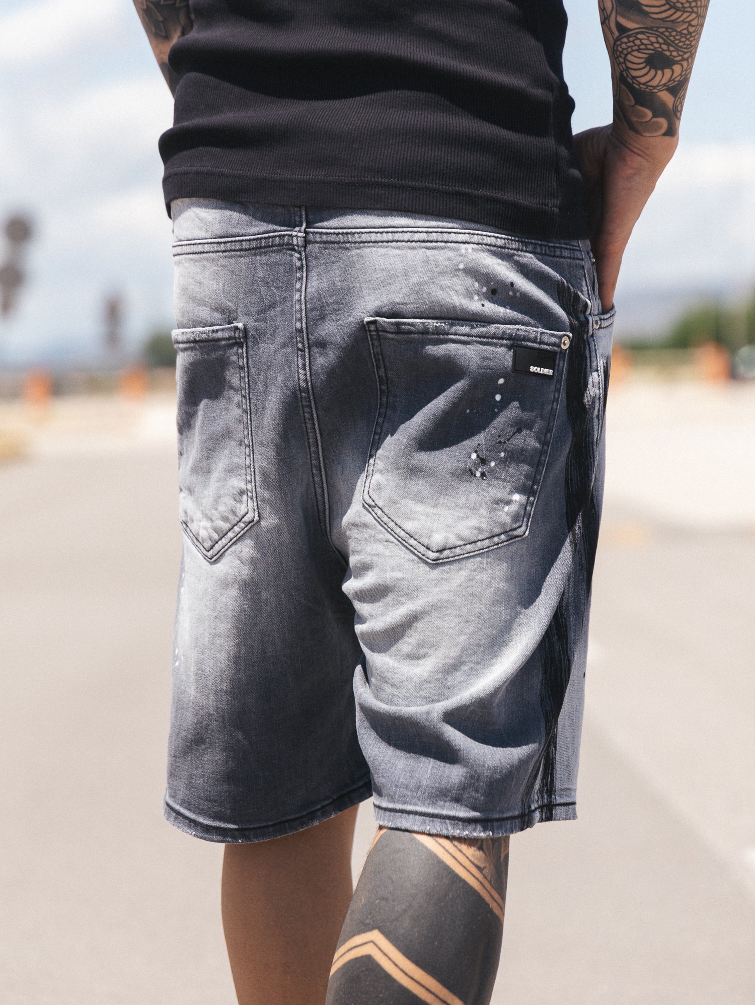 BERMUDA JEANS SOLDIER ENZOM 087N