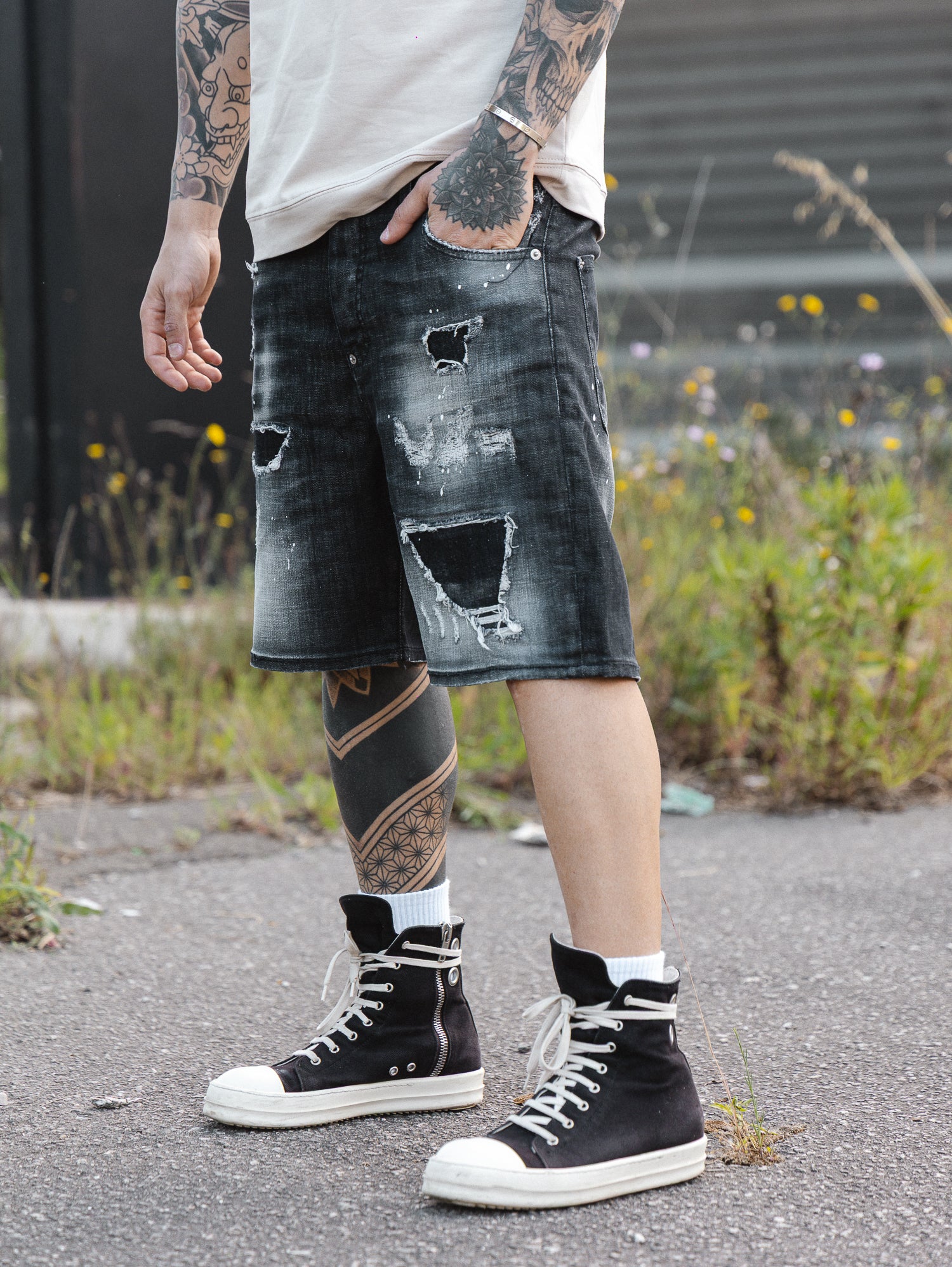 BERMUDA JEANS SOLDIER ENZOM 082N