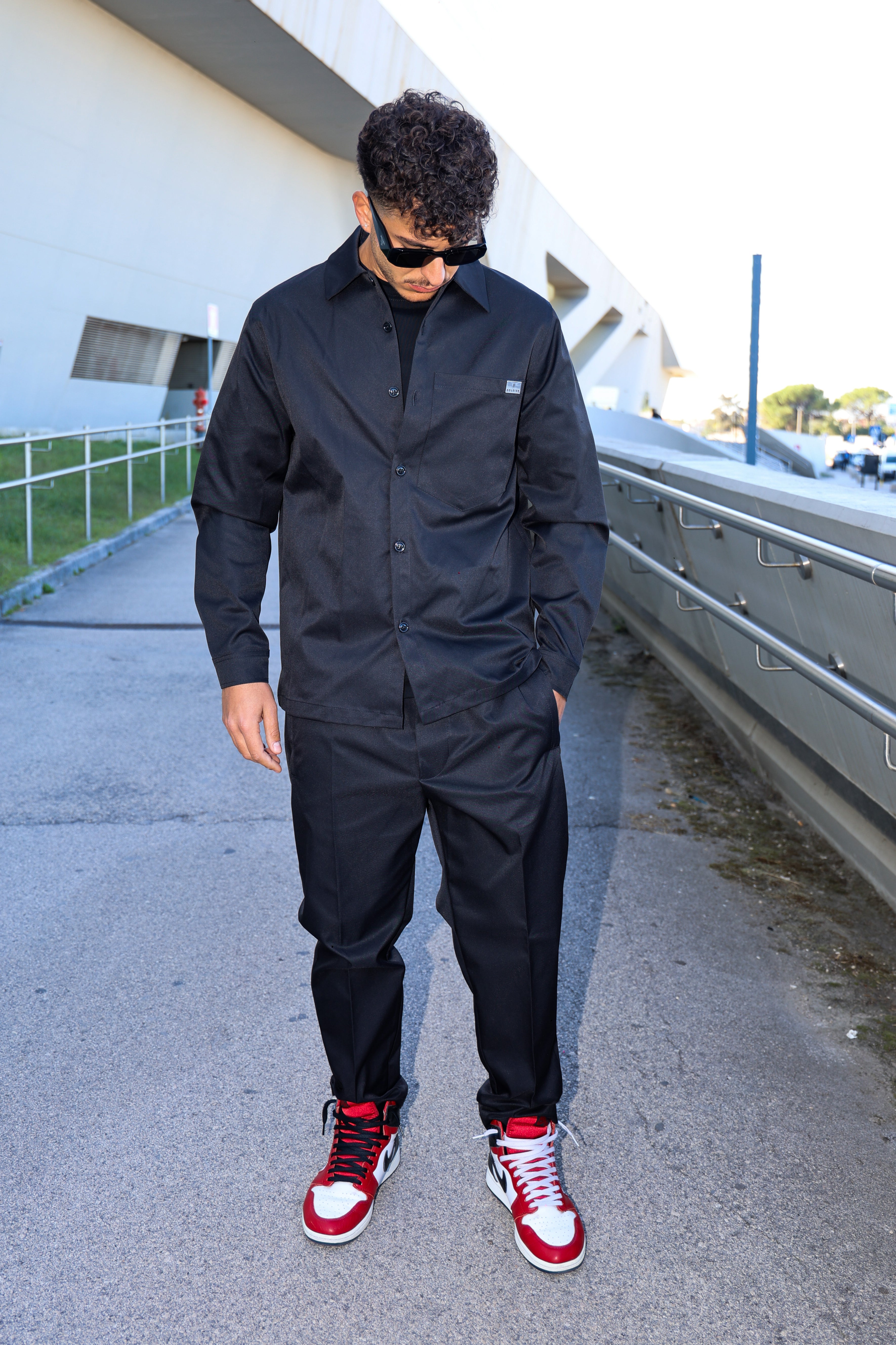 COORDINATO SOLDIER MAVE NERO