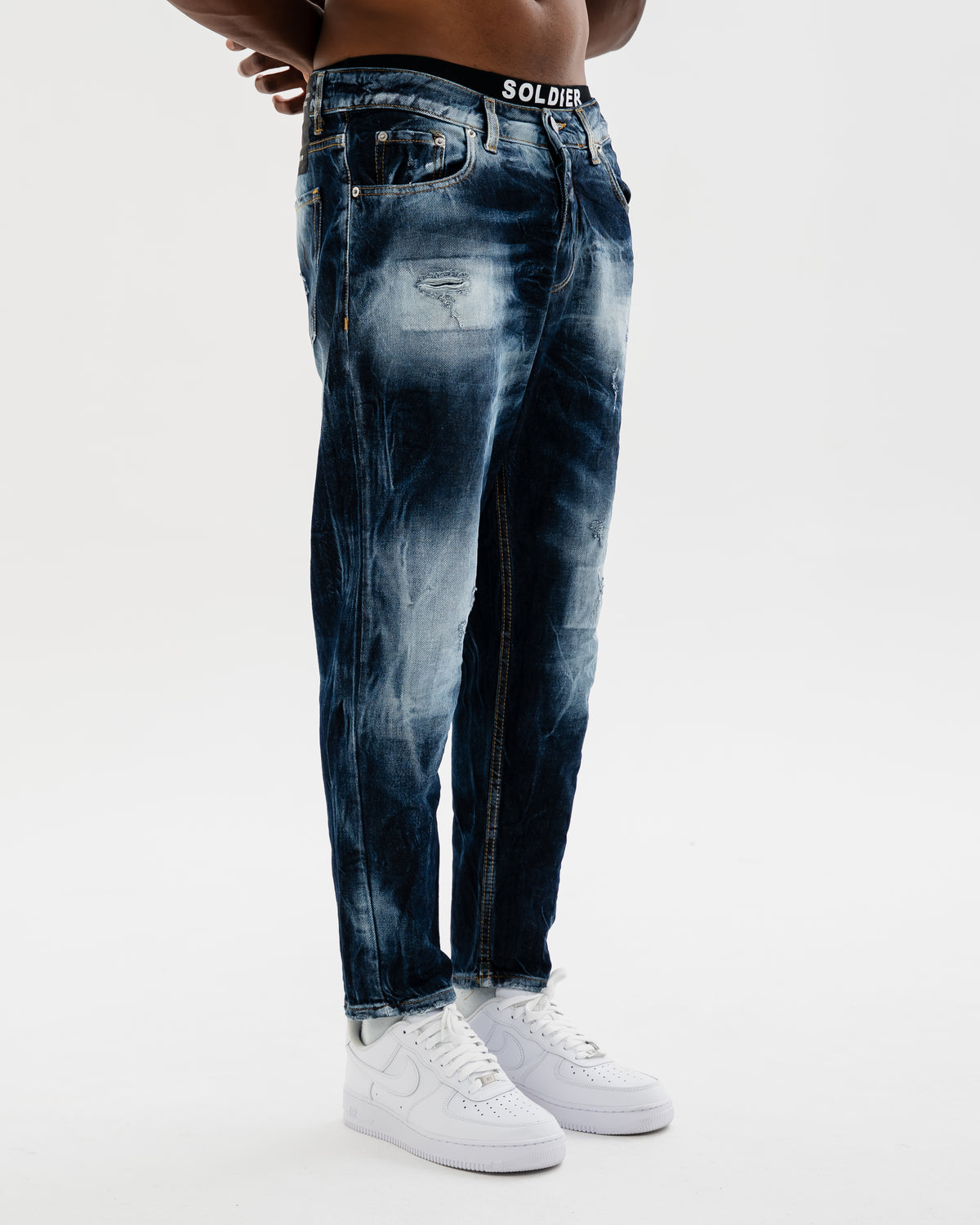 JEANS SOLDIER CROP 439B