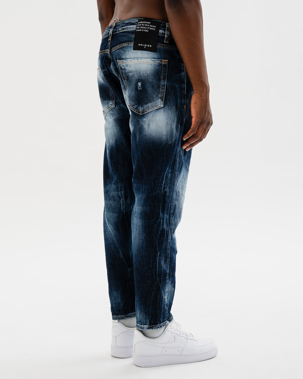 JEANS SOLDIER CROP 439B