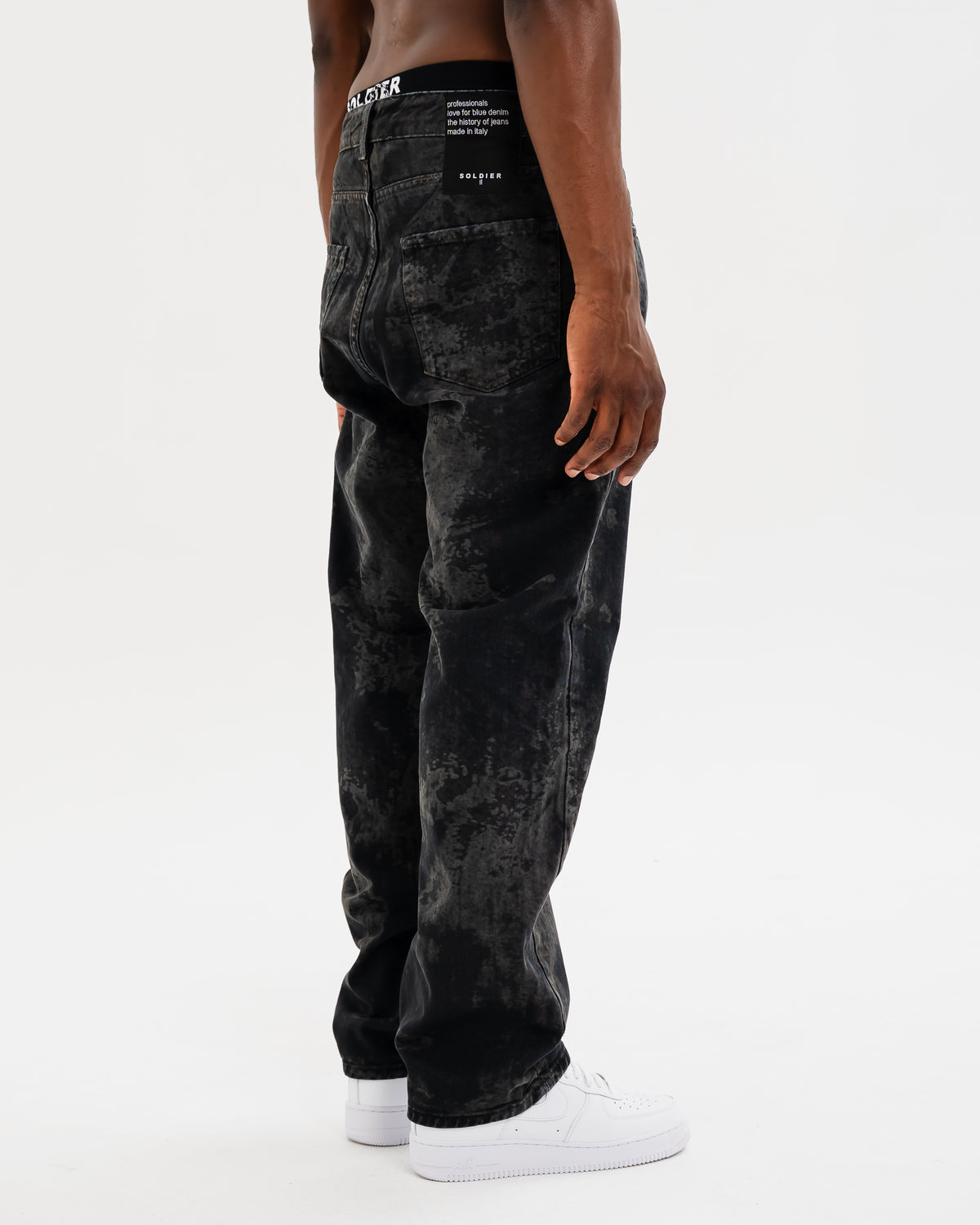 JEANS SOLDIER BAGGY DRILL LASER NERO