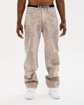 JEANS SOLDIER BAGGY DRILL LASER BEIGE