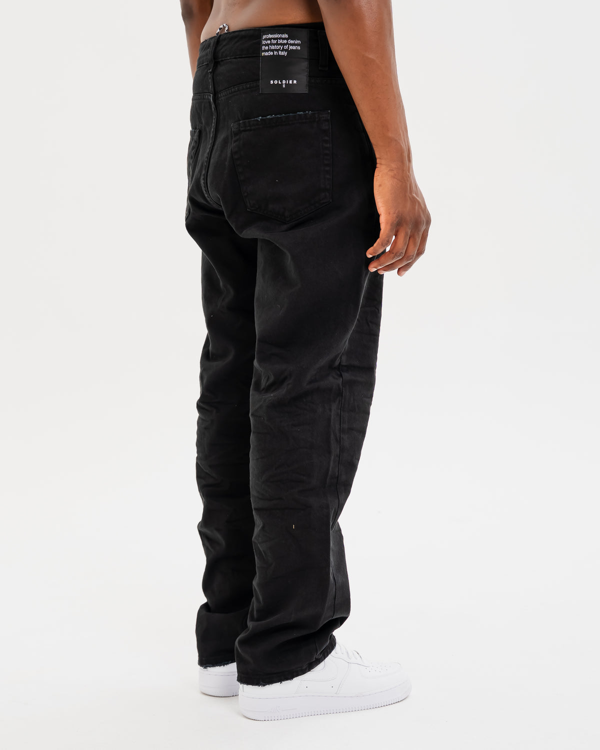 JEANS SOLDIER BAGGY DRILL 3D NERO