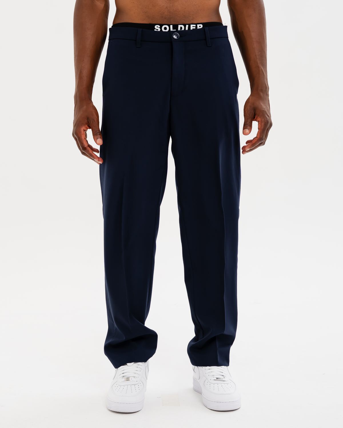 PANTALONE SOLDIER SART AI BLU