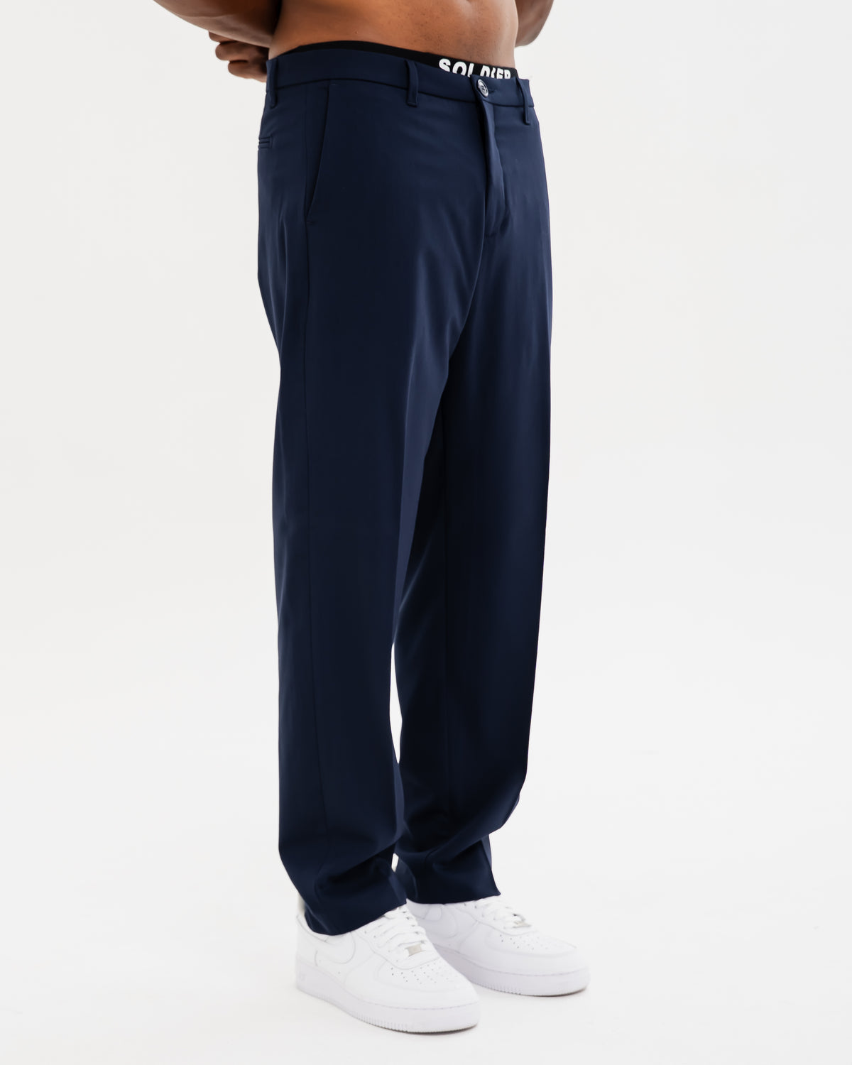 PANTALONE SOLDIER SART AI BLU