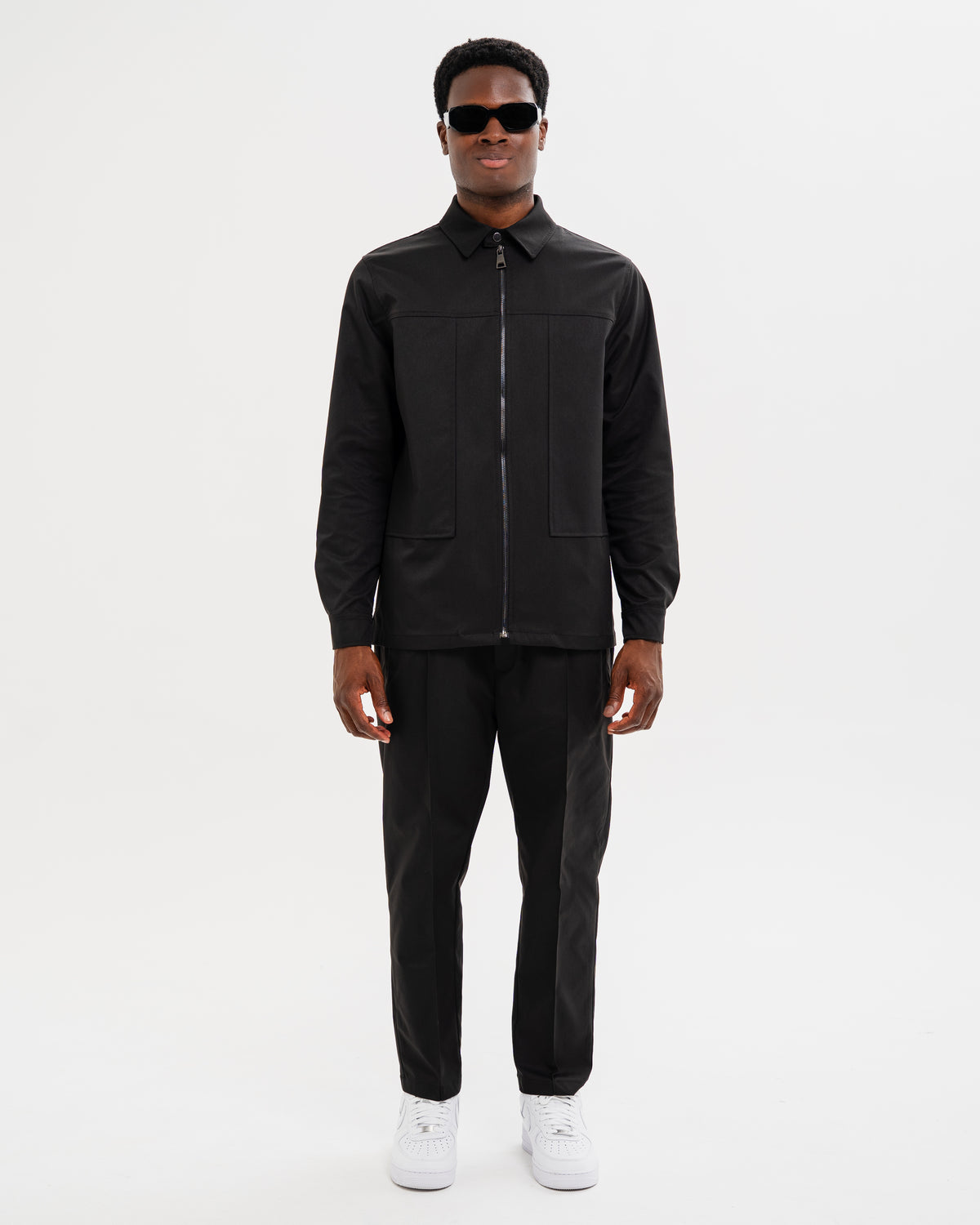 COORDINATO SOLDIER ZIP NERO