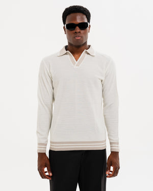 POLO FILO SOLDIER MANICA LUNGA PANNA