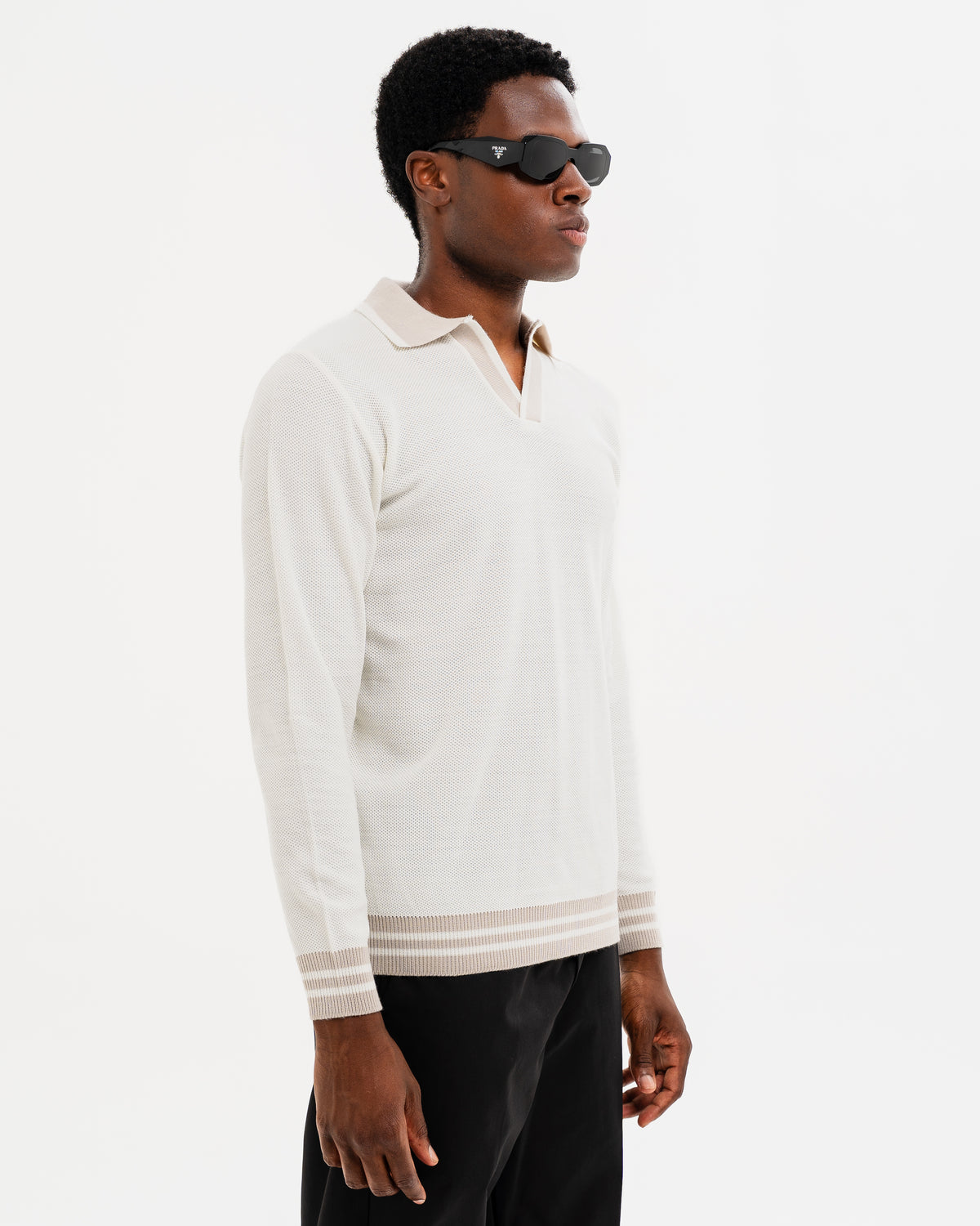 POLO FILO SOLDIER MANICA LUNGA PANNA
