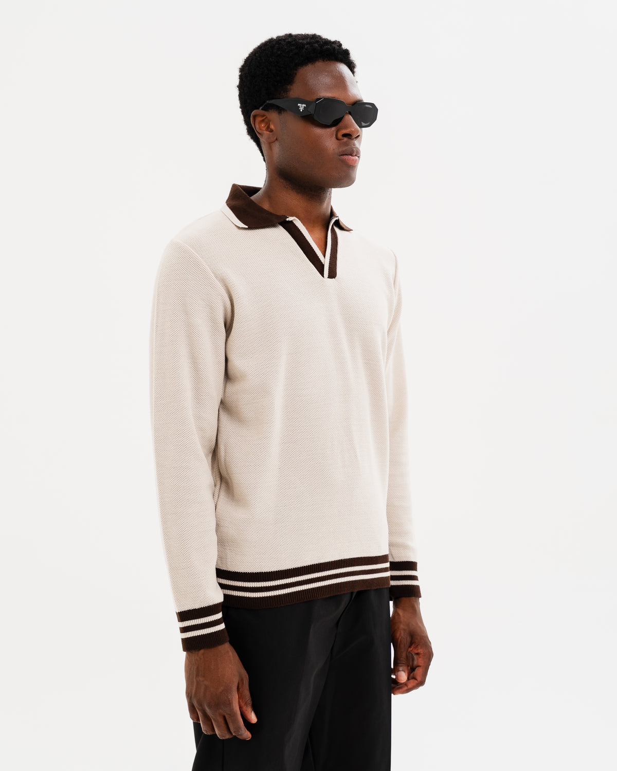 POLO FILO SOLDIER MANICA LUNGA BEIGE