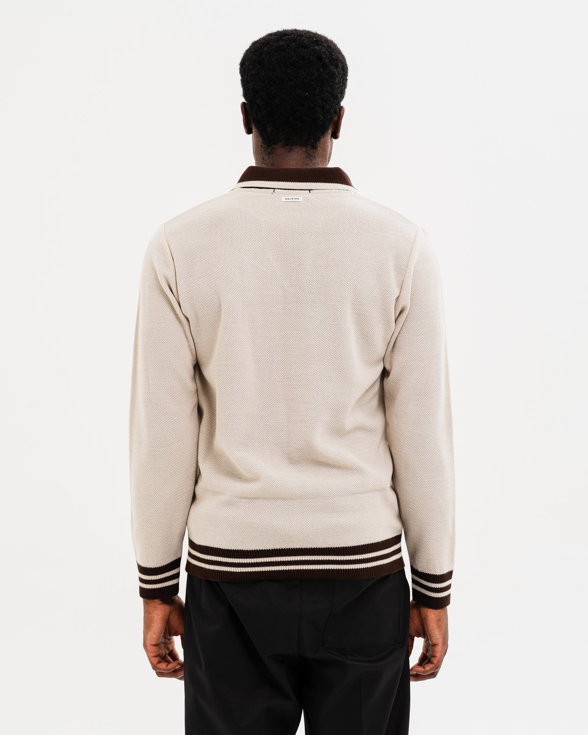 POLO FILO SOLDIER MANICA LUNGA BEIGE