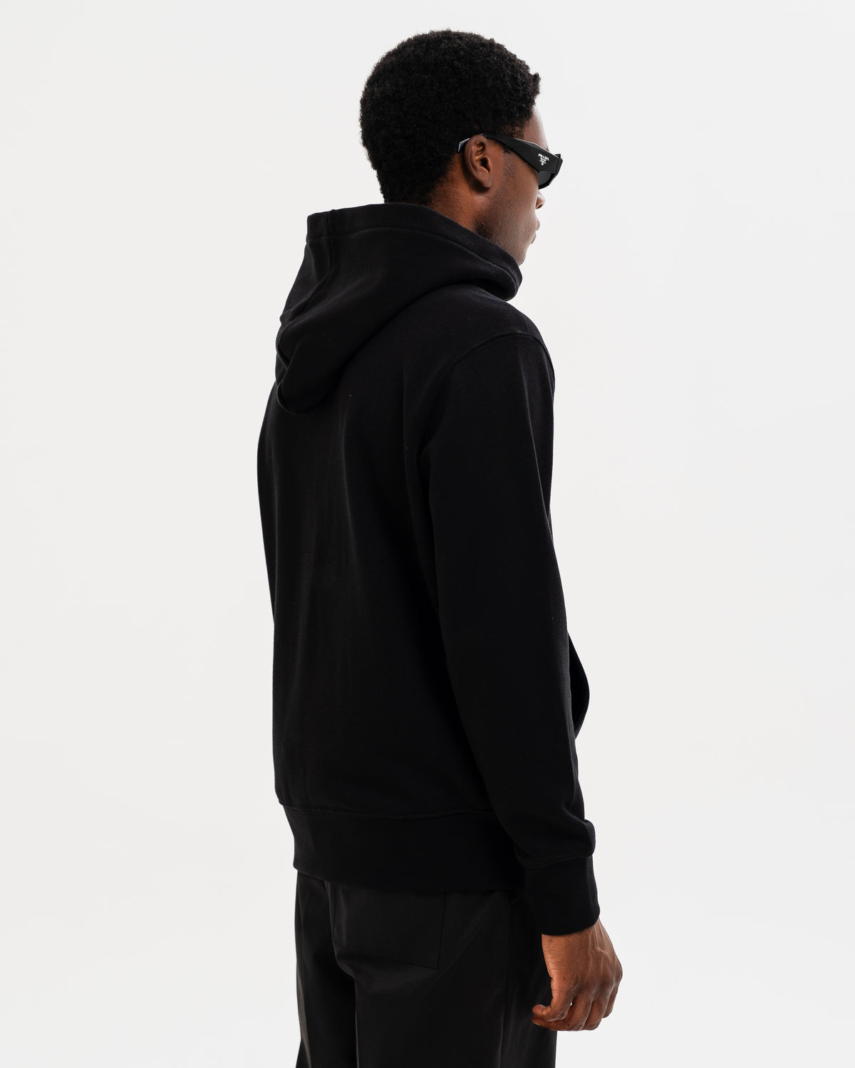 FELPA SOLDIER CAPP. ZIP NERA