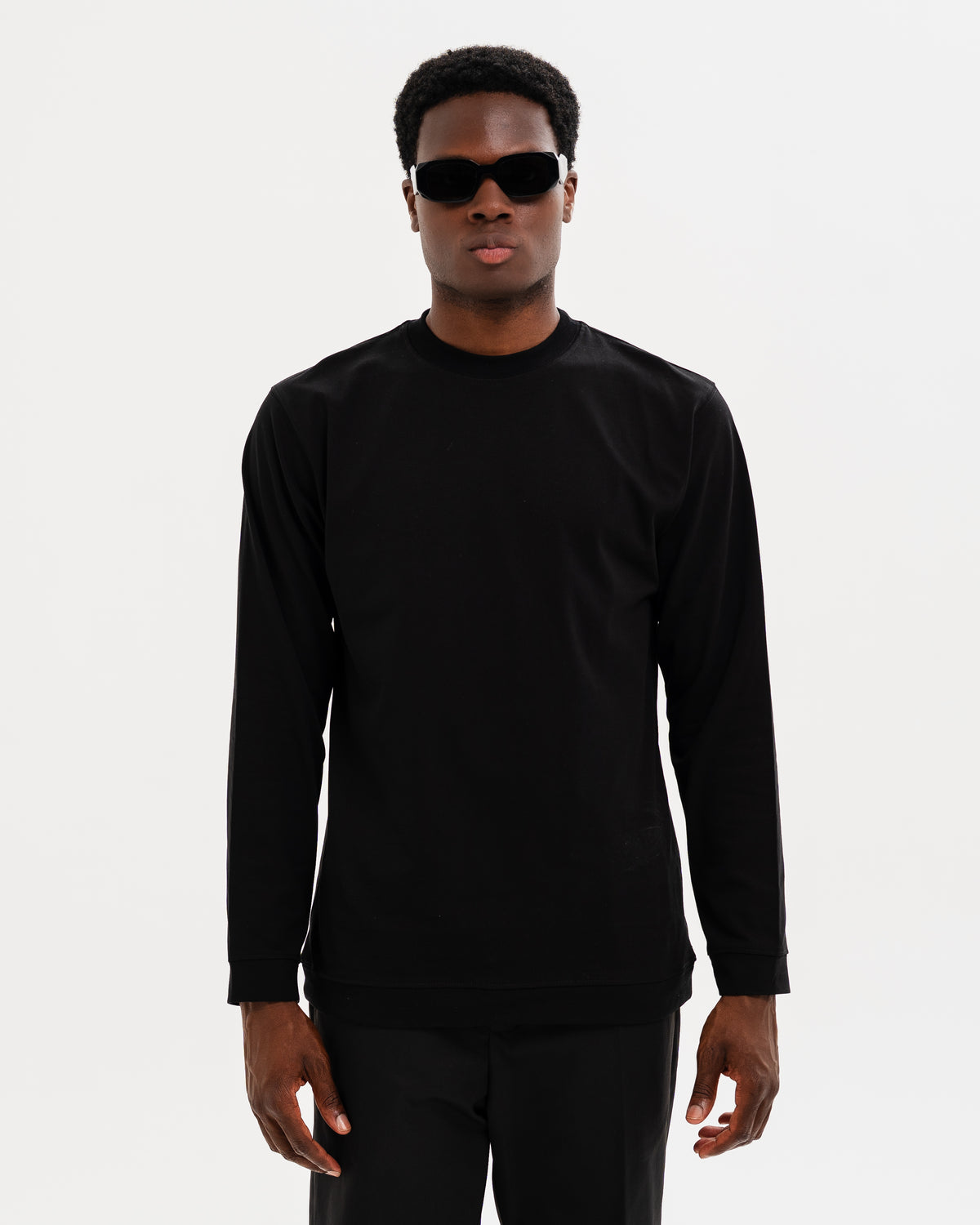 MAGLIA SOLDIER MANICA LUNGA NERA