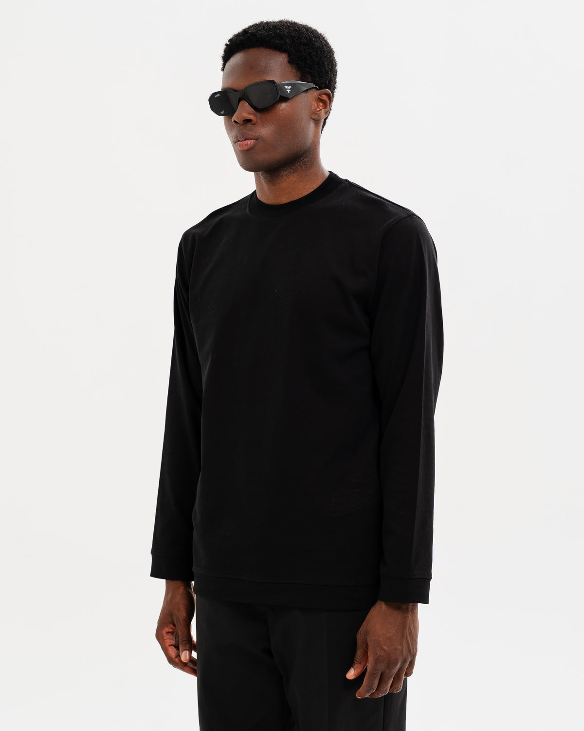 MAGLIA SOLDIER MANICA LUNGA NERA
