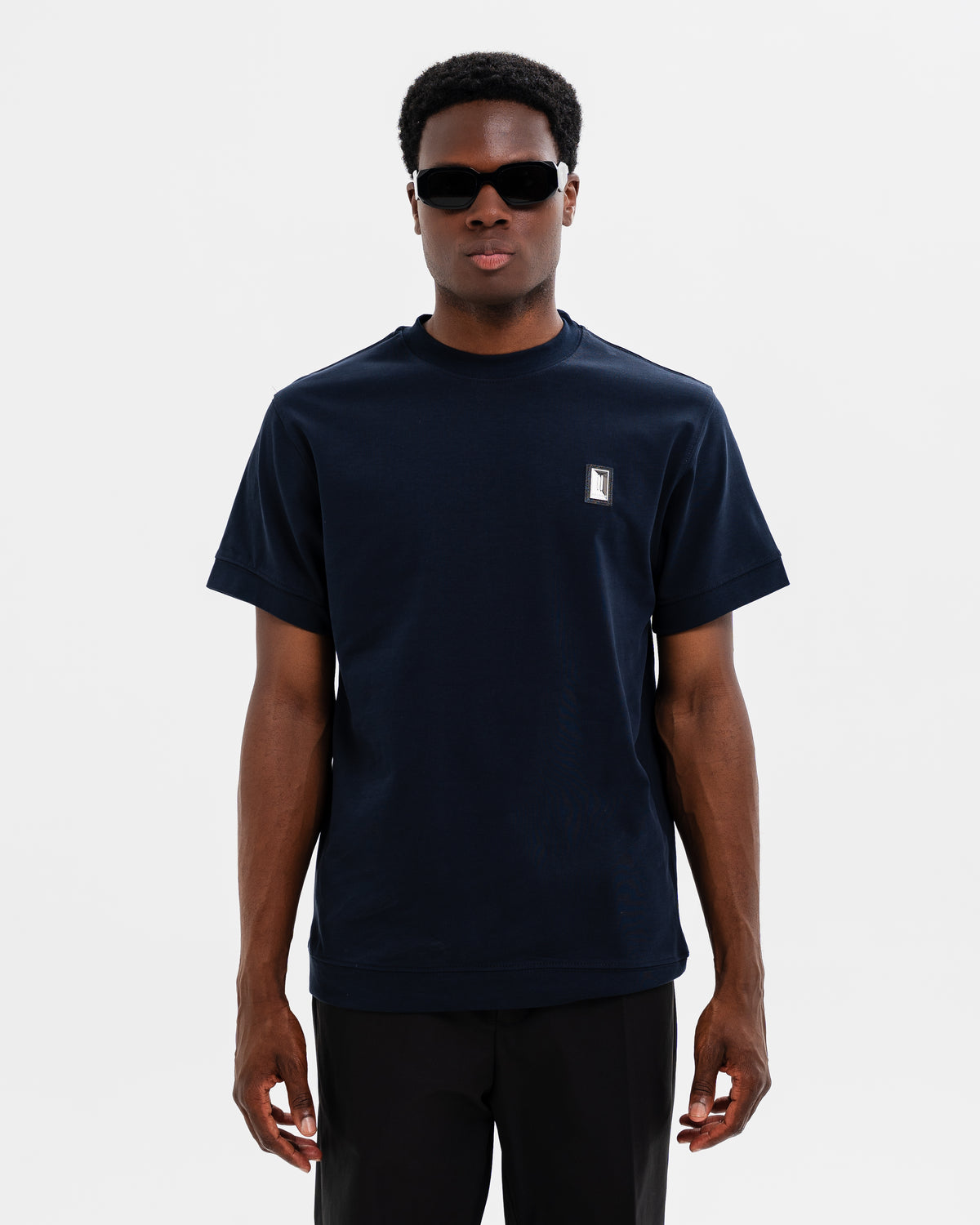 T-SHIRT SOLDIER PATCH AI BLU