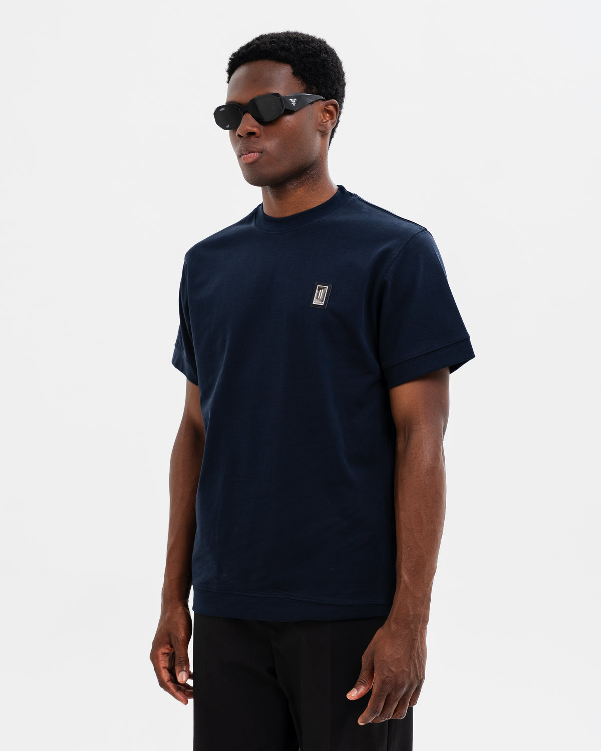 T-SHIRT SOLDIER PATCH AI BLU