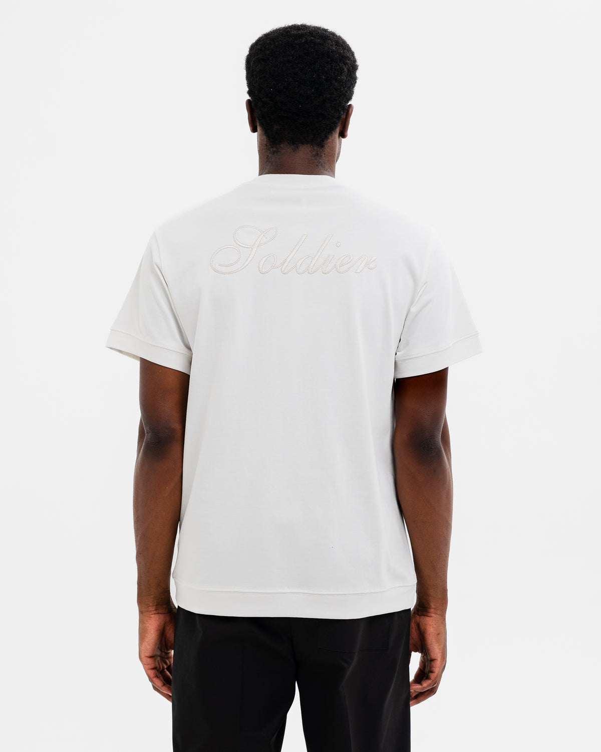 T-SHIRT SOLDIER FONT BIANCA