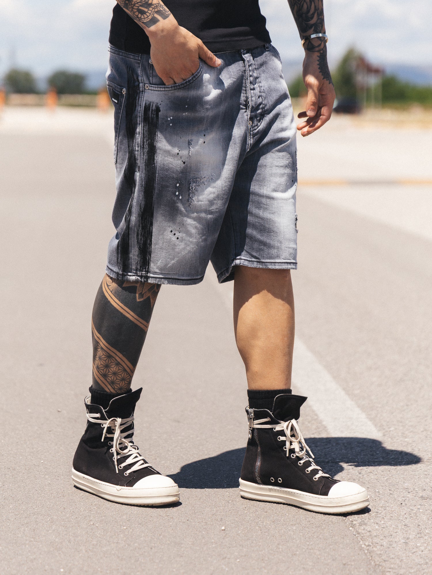 BERMUDA JEANS SOLDIER ENZOM 087N