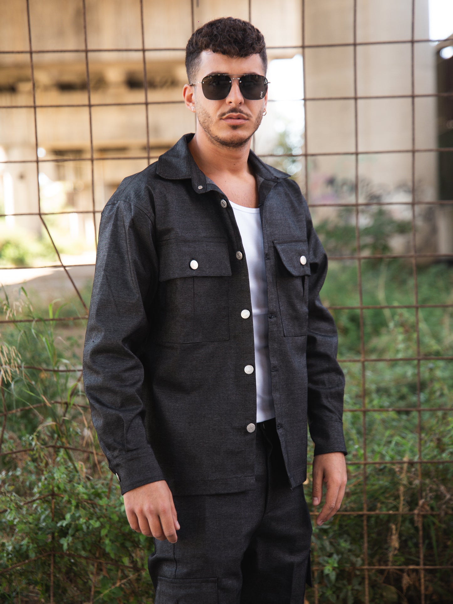 SOLDIER COORDINATO DENIM NERO