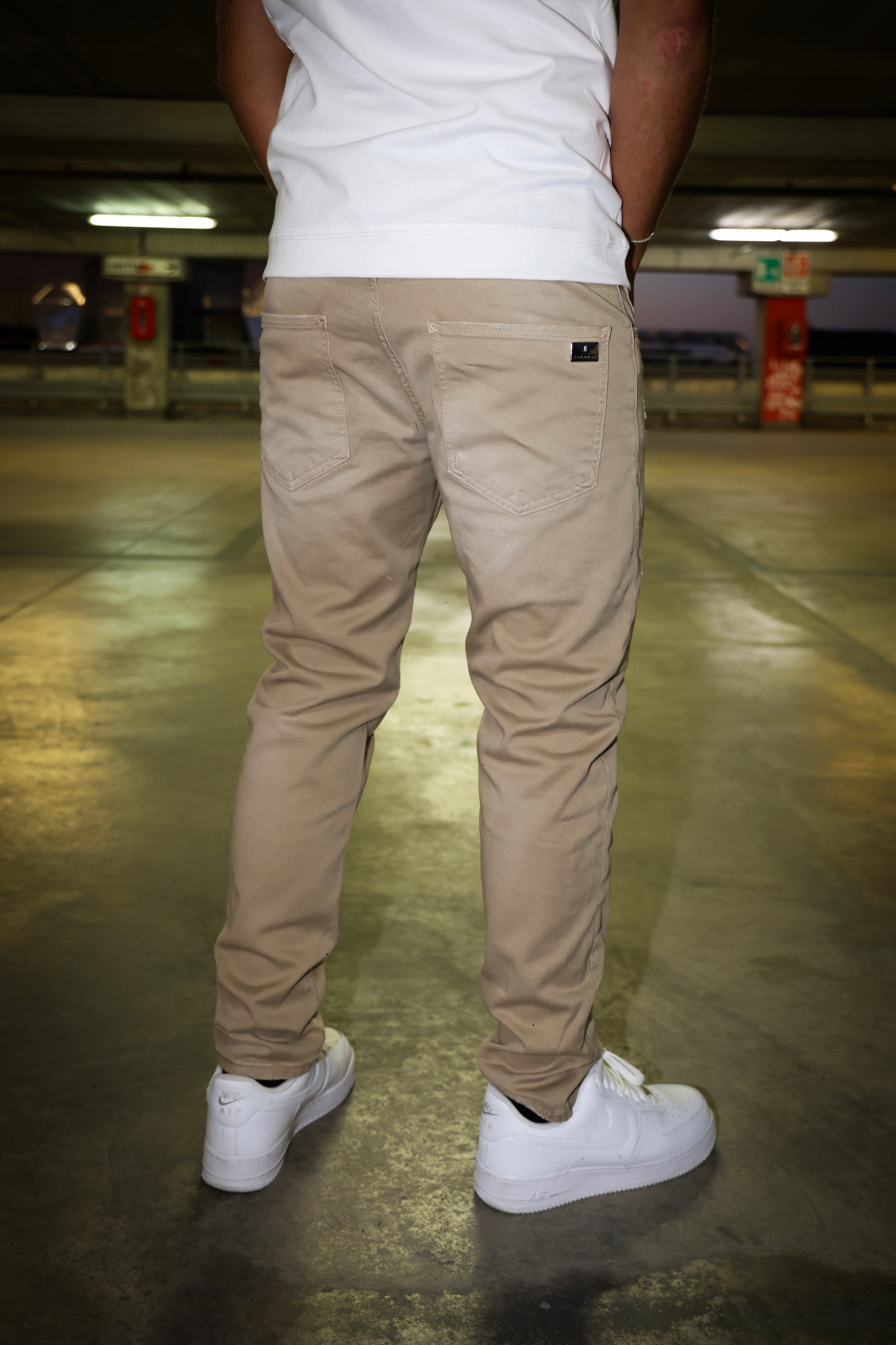 JEANS SOLDIER NEW WOLL DRILL ADA BEIGE