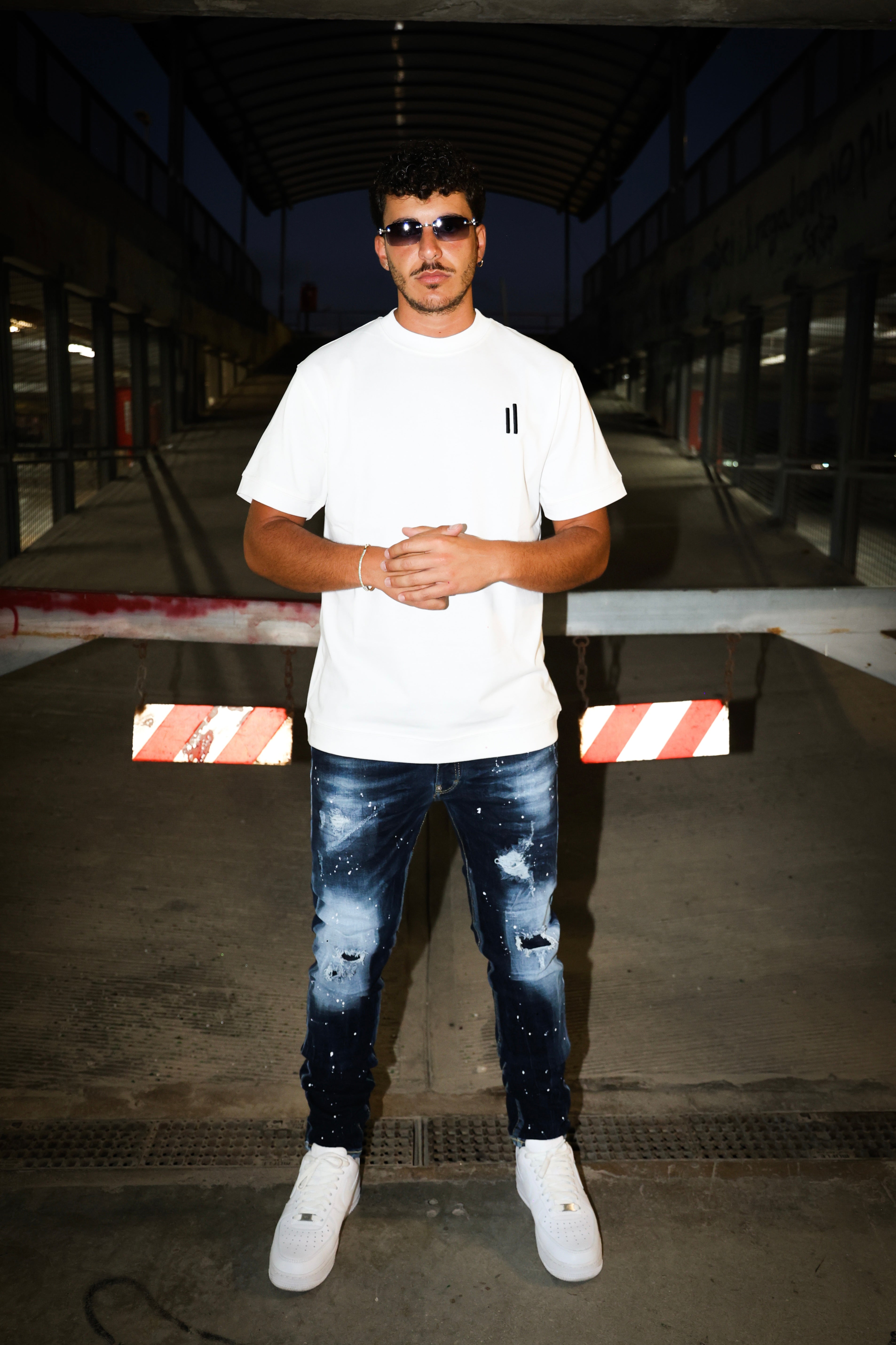 T-SHIRT SOLDIER DON'T TRY BIANCO